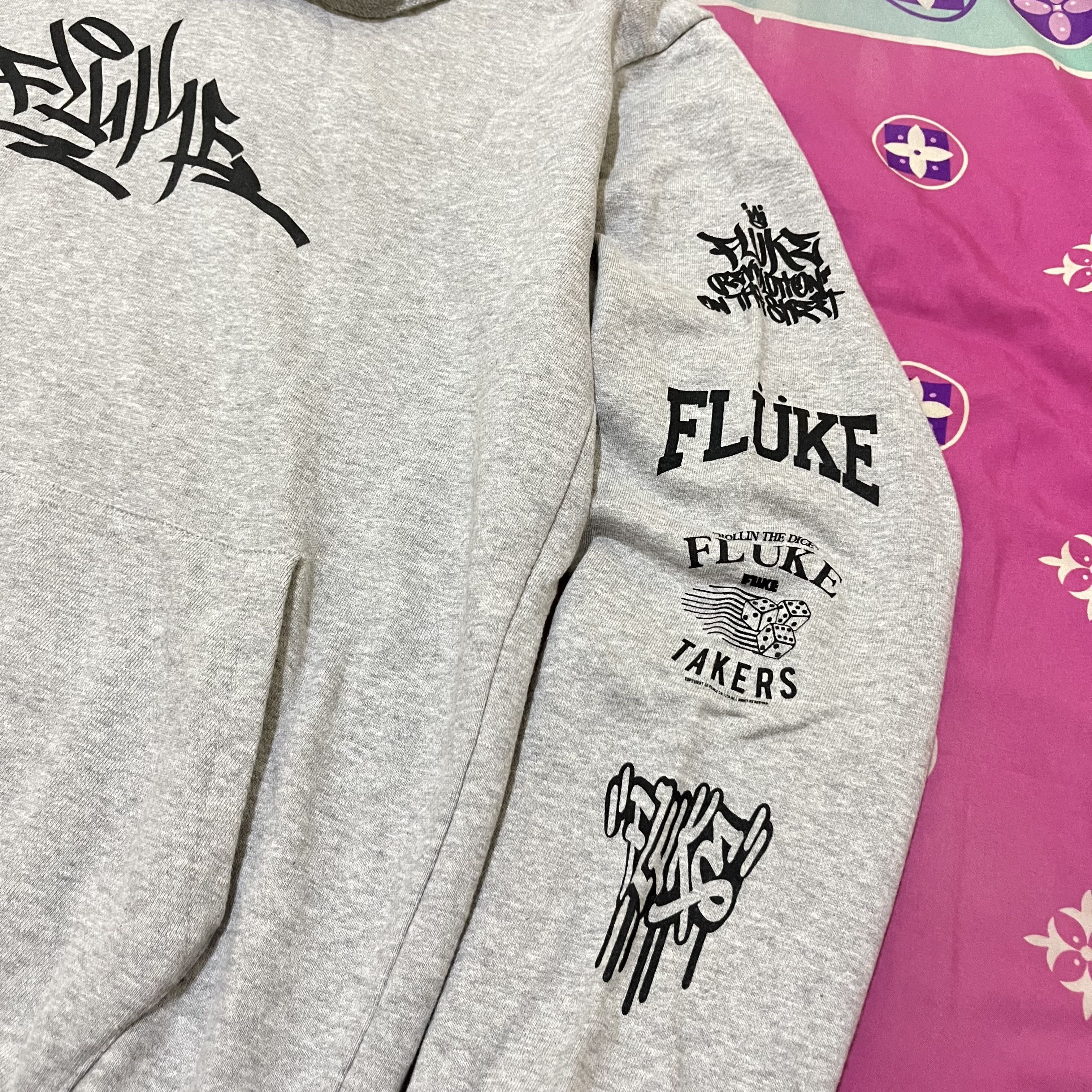 Vintage Fluke skate hoodie Size US L / EU 52-54 / 3 - 4 Thumbnail