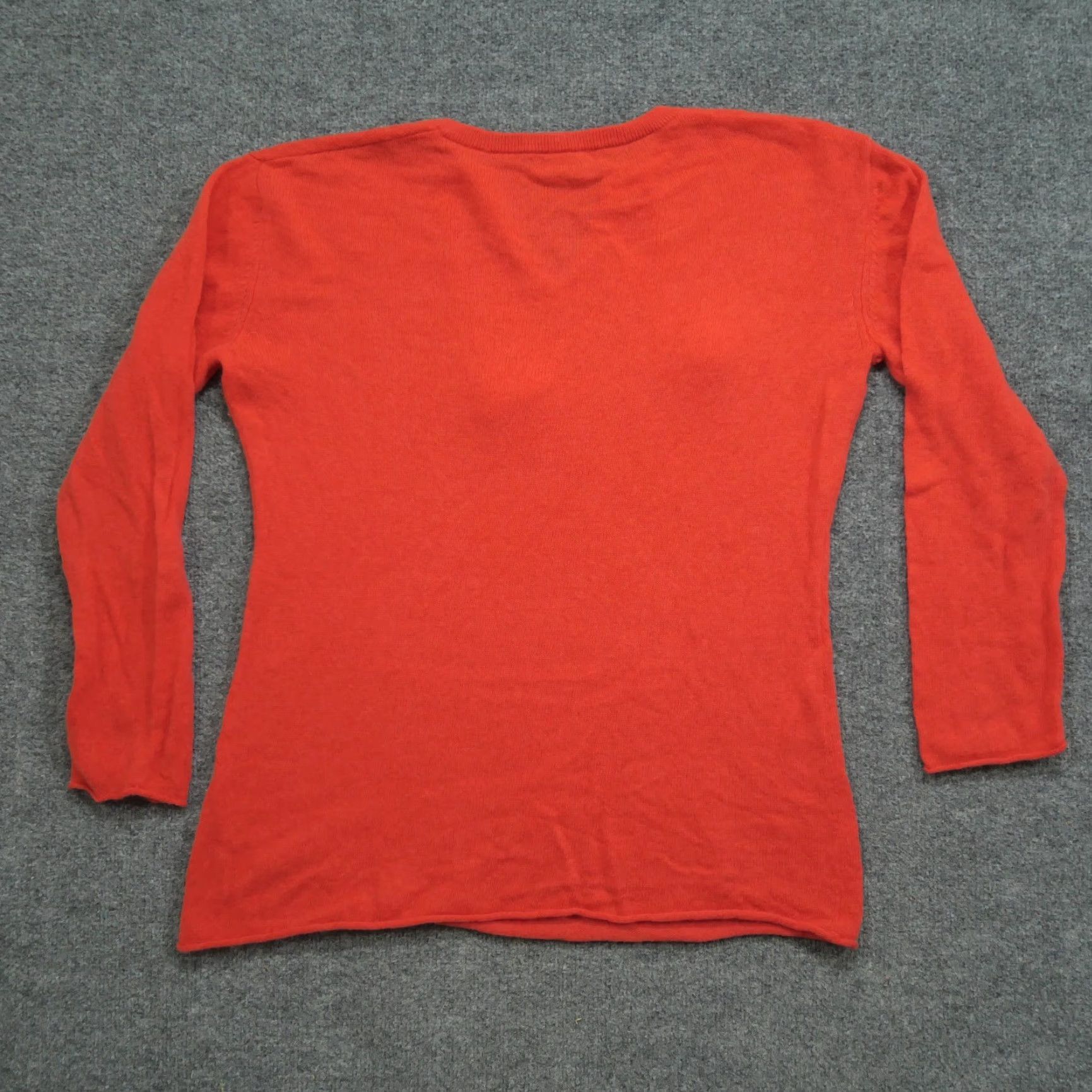 Vintage VINTAGE Claudia Nichole Sweater Womens XL Orange Cashmere Tassel Pullover Size XL / US 12-14 / IT 48-50 - 7 Thumbnail