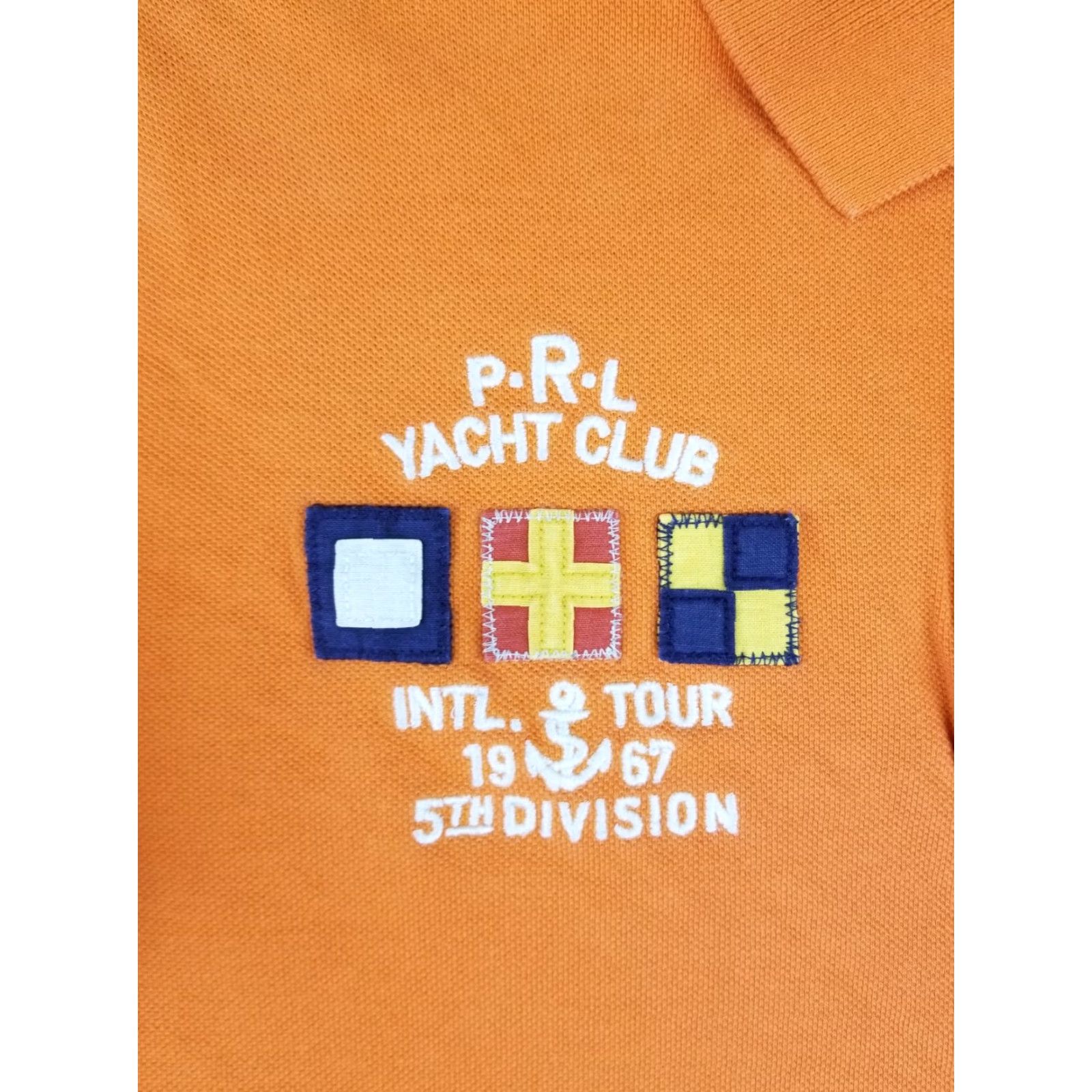 Ralph Lauren VINTAGE Ralph Lauren ORANGE YACHT CLUB SHORT SLEEVE POLO SHIRT SZ MEDIUM Mens Polo Shirt Size US M / EU 48-50 / 2 - 2 Thumbnail