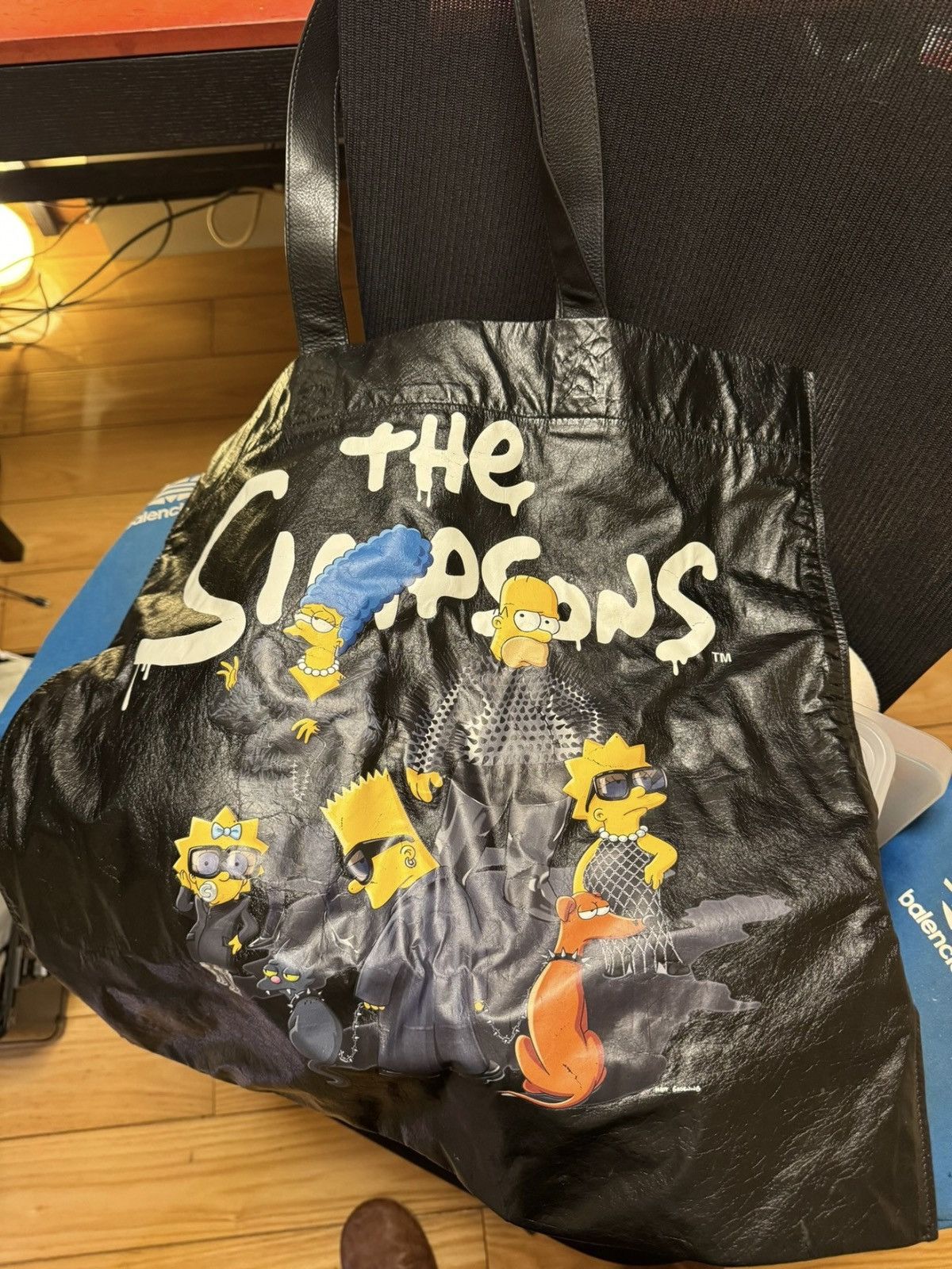 Balenciaga Balenciaga The Simpsons black tote bag Size ONE SIZE - 3 Thumbnail