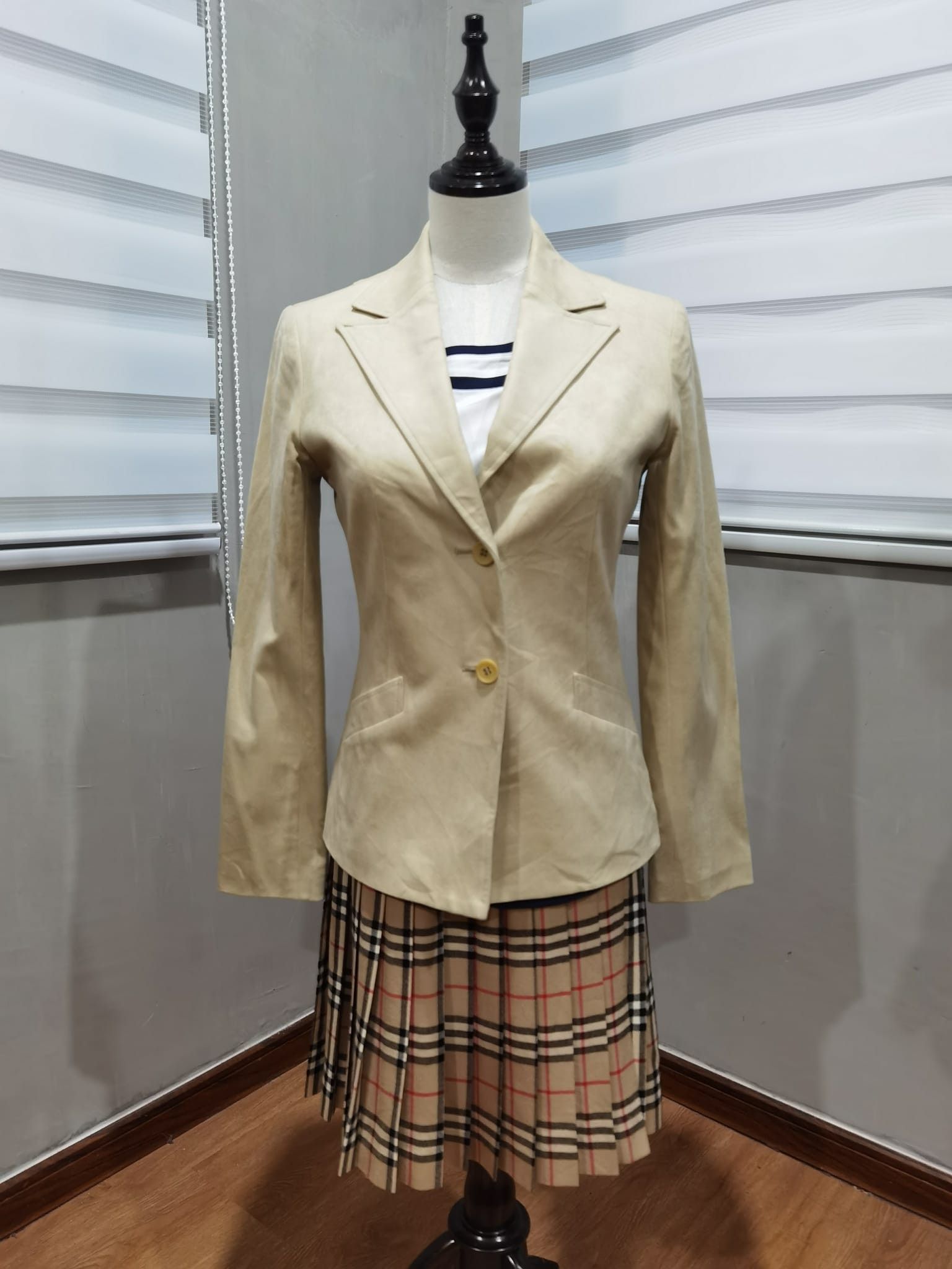 Designer × Japanese Brand LAUTREAMONT woman blazer cream XS 2138 Size XS / US 0-2 / IT 36-38 - 1 Thumbnail
