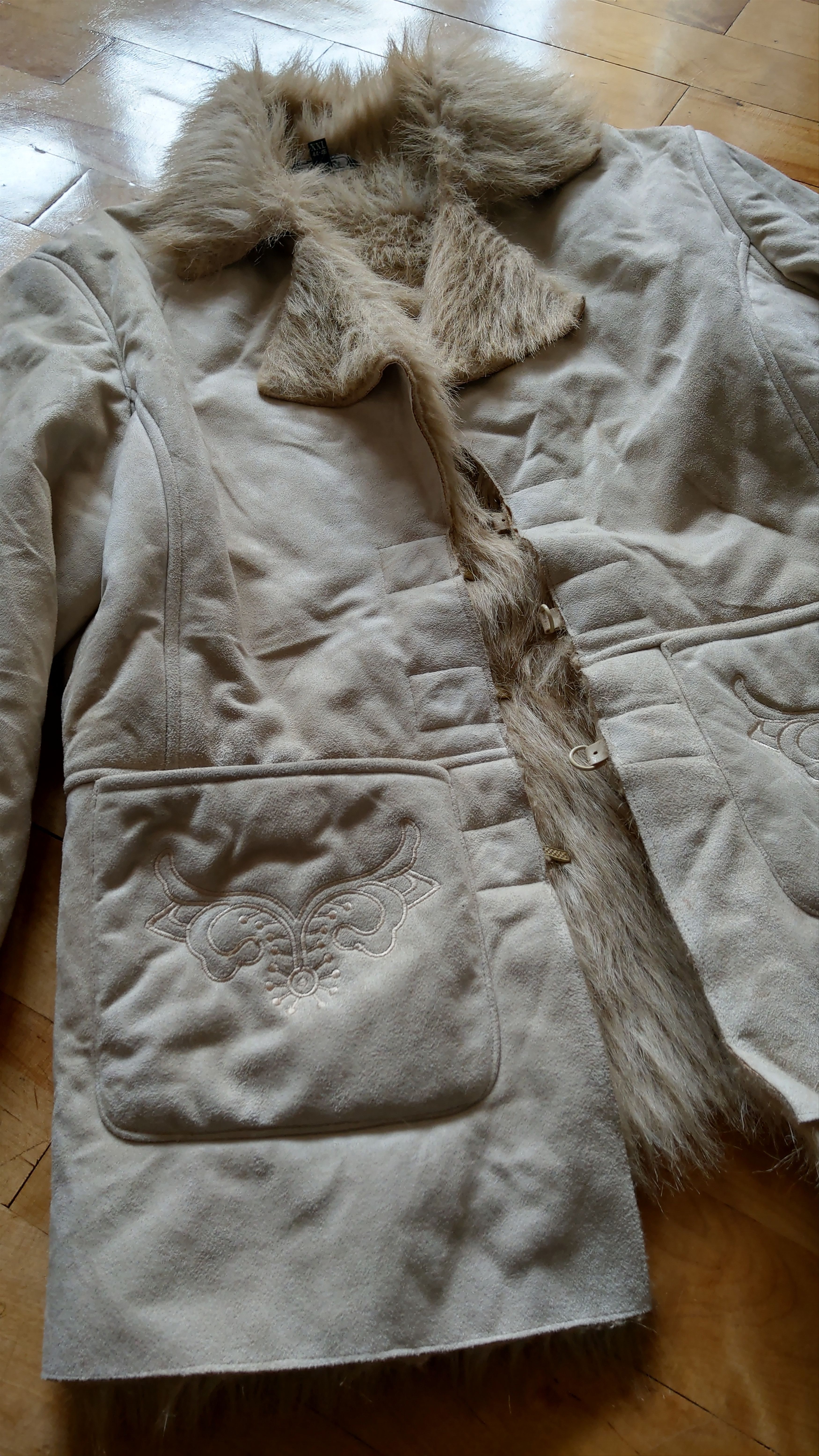 Japanese Brand × Vintage Flamboyant Fur Coat Reconstruct Alt Grunge Goth opium Faux Size US S / EU 44-46 / 1 - 12 Thumbnail