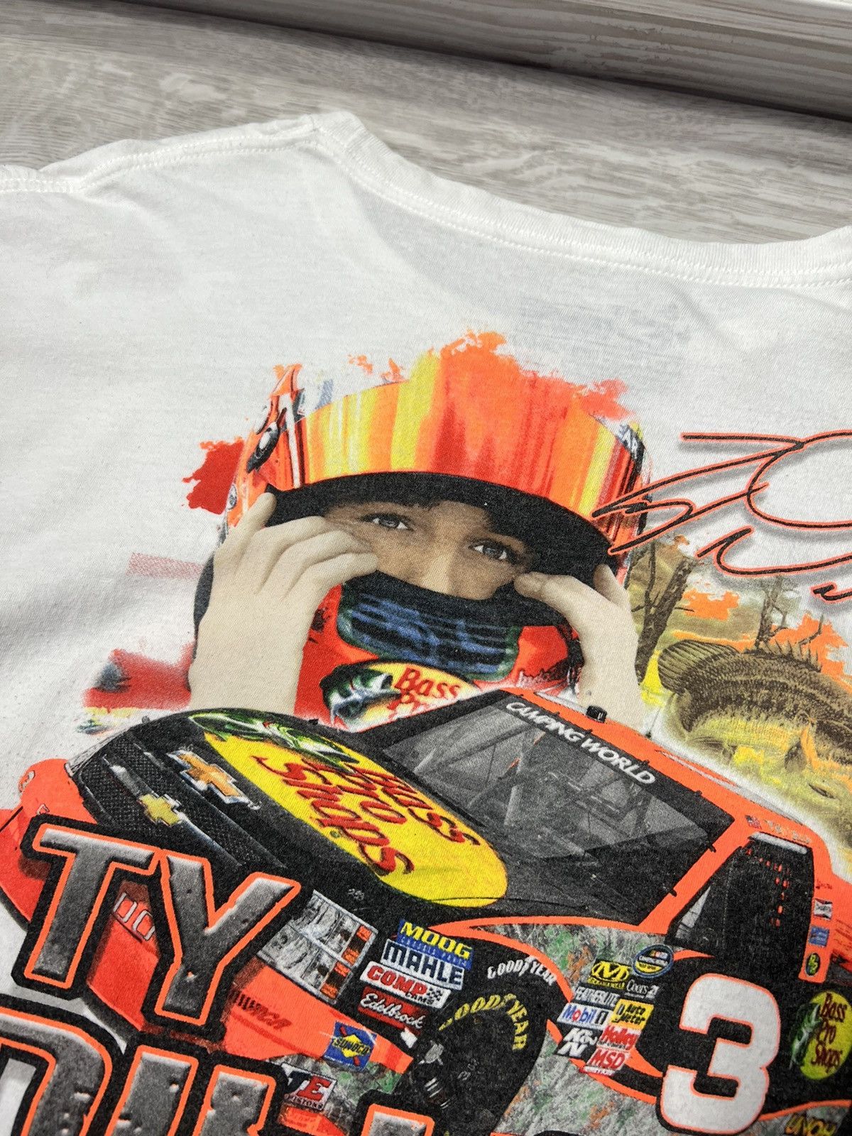 Chase Authentics NASCAR Shirt Mens XL Austin Dillon Racing Double Sided Chase Size US XL / EU 56 / 4 - 12 Thumbnail