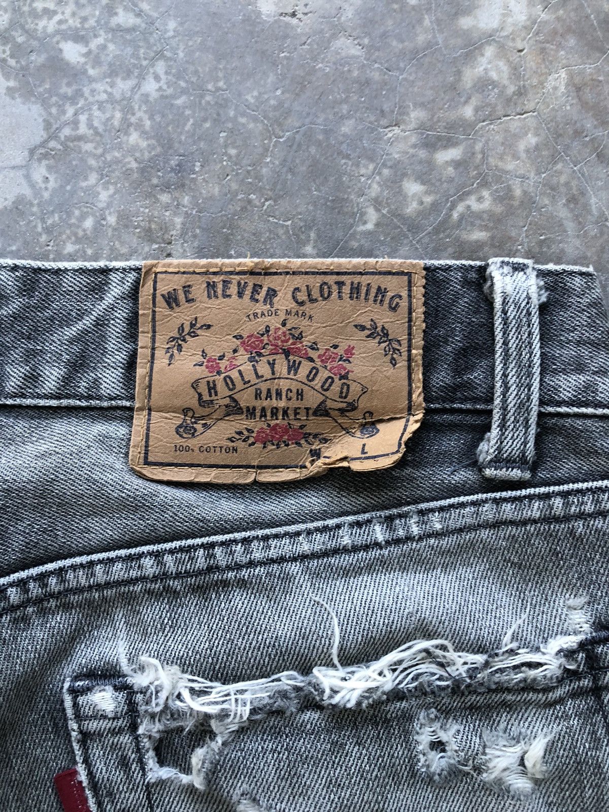 Blue Blue Japan × HOLLYWOOD RANCH MARKET Hrm denim size 29x30 Size US 29 - 7 Thumbnail
