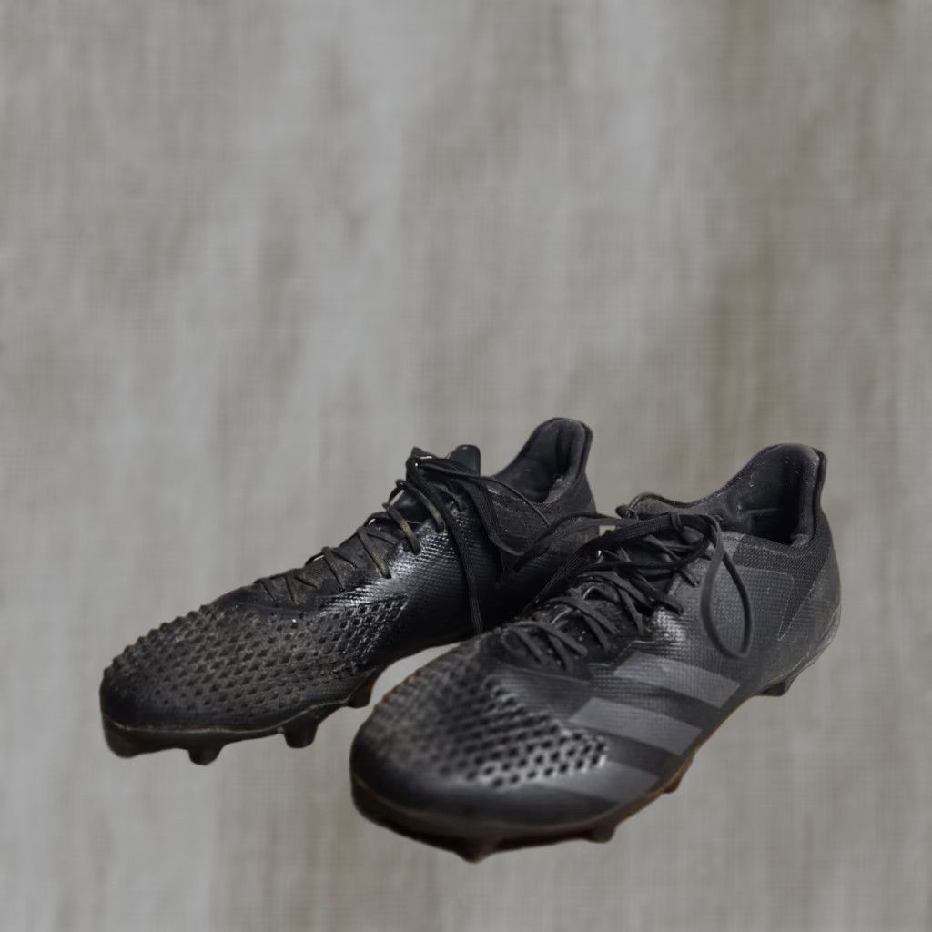 Adidas Adidas Predator 20.2 FG Demonskin Triple Black Soccer Cleats Adult Men's 9.5 Nike? Size US 10 / EU 43 - 1 Thumbnail