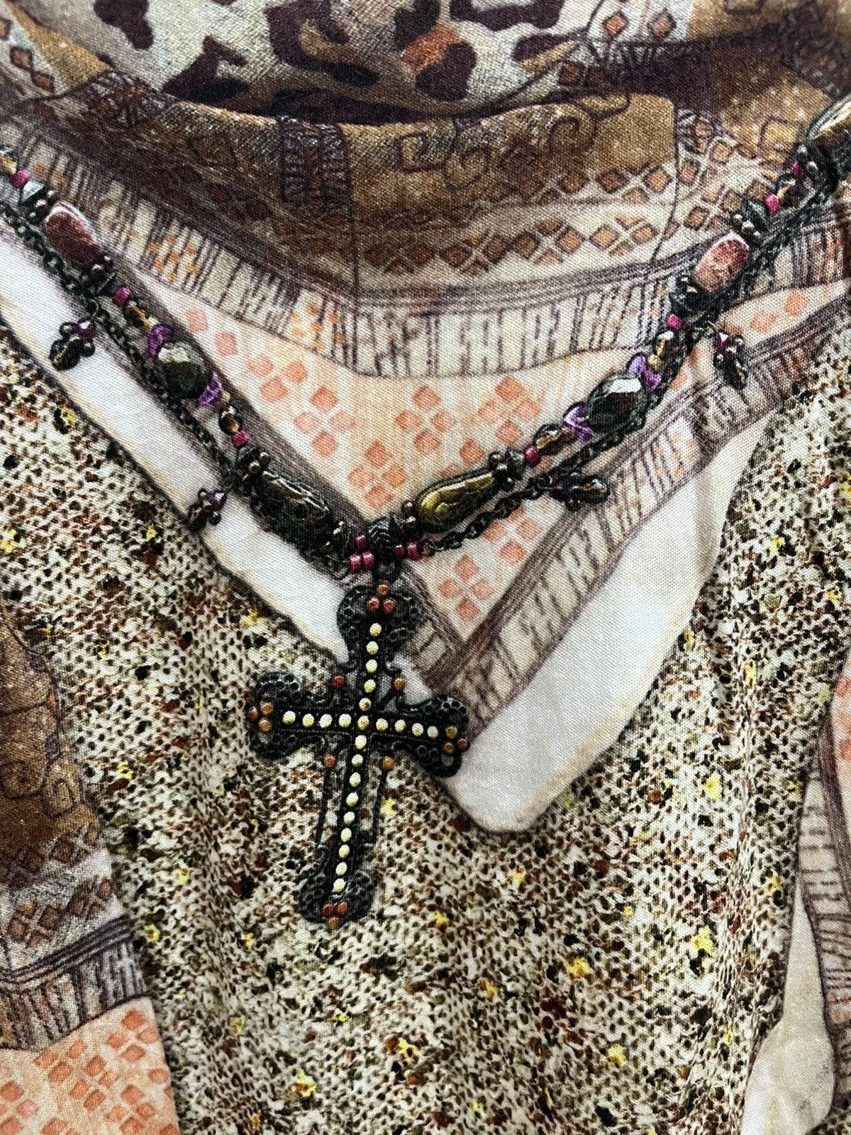 14th Addiction 💸BINDINGOFFER💸Viscotecs neckless scraf cross Size M / US 6-8 / IT 42-44 - 3 Thumbnail