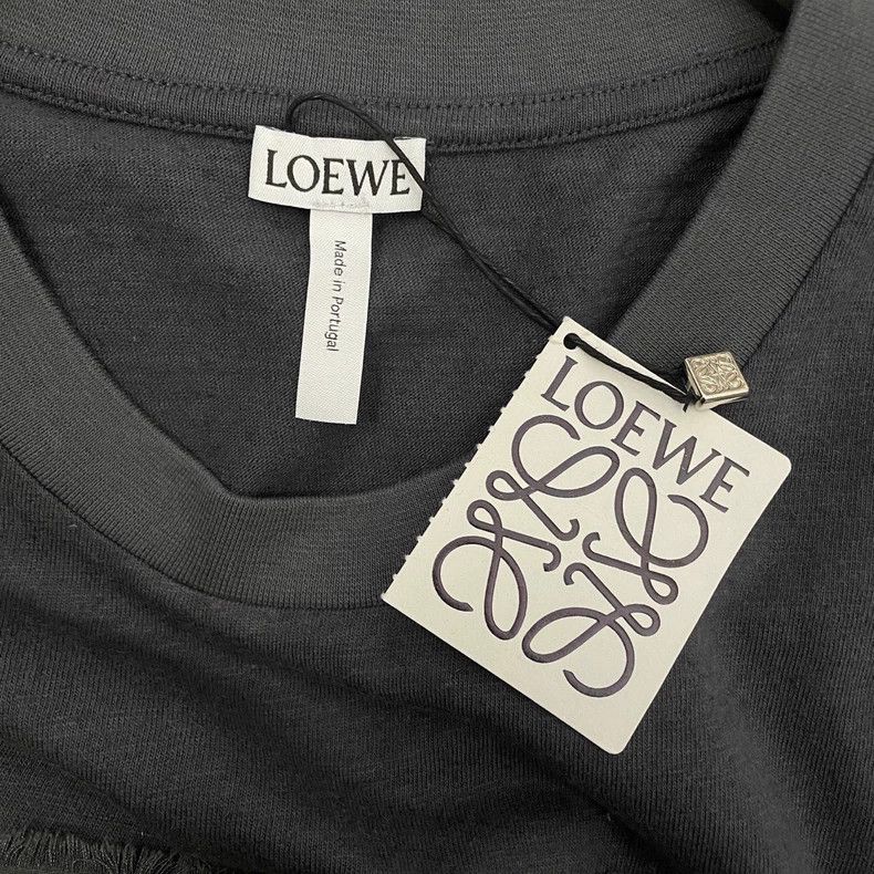 Loewe loewe Gray silhouette patch logo short-sleeved T-shirt 2506 Size US M / EU 48-50 / 2 - 5 Thumbnail