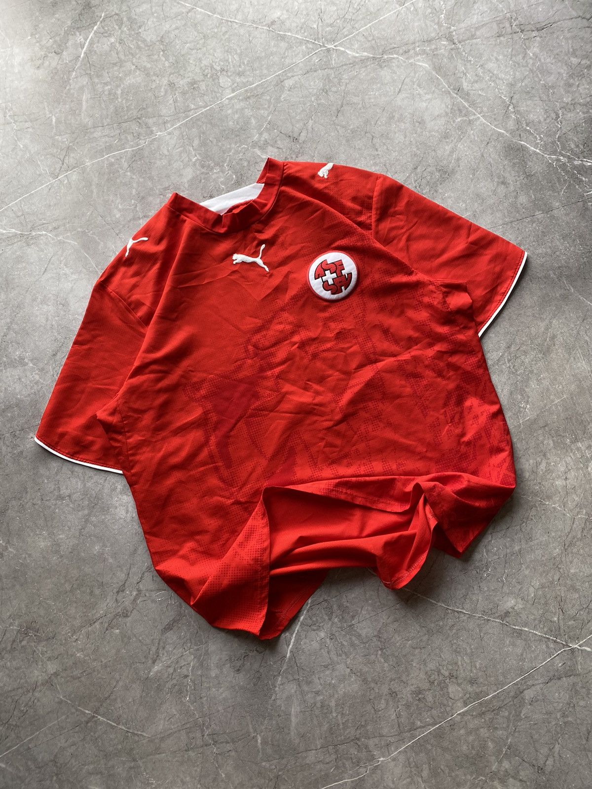Puma Vintage Puma Switzerland 2006-2008 Soccer Football Jersey Size US L / EU 52-54 / 3 - 1 Thumbnail