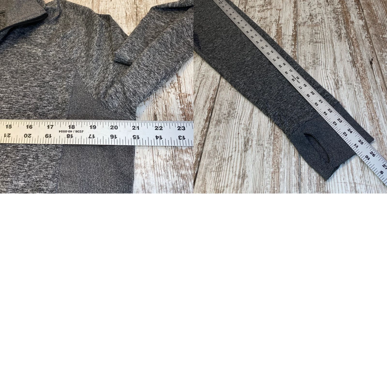 Champion Champion Pullover Quarter Zip Men's 2XL Gray Heather Long Sleeve Athletic 7271 Size US XXL / EU 58 / 5 - 8 Thumbnail