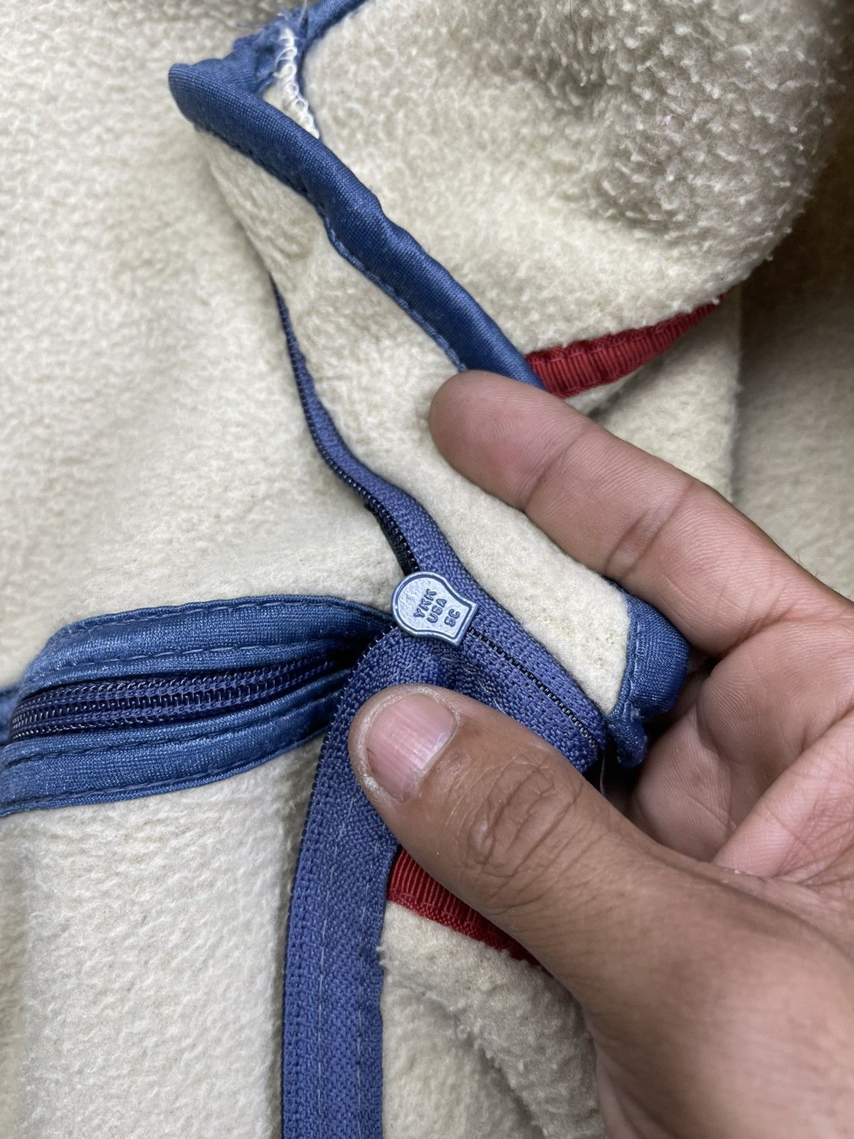 Timberland Vtg USA Timberland Weathergear Fleece Zipper Jacket Size US M / EU 48-50 / 2 - 12 Thumbnail