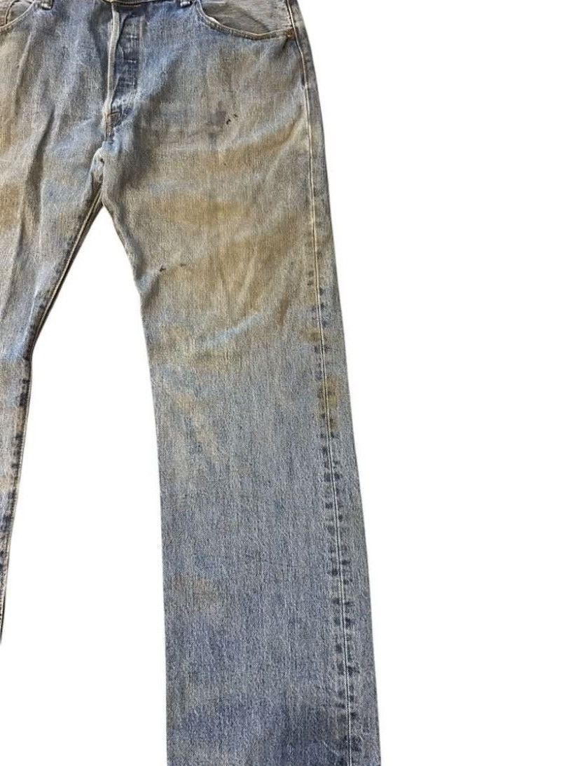 Levi's Disstressed Jeans Levis 501/ Workwear / Button Fly /Street Size US 39 - 5 Thumbnail