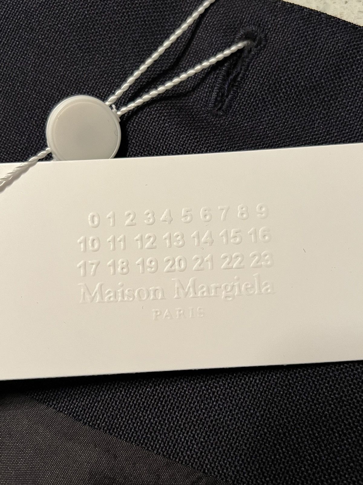 Maison Margiela NEW Sartorial Line Navy Mohair Wool Blazer Jacket Stitch Size 42R - 11 Thumbnail