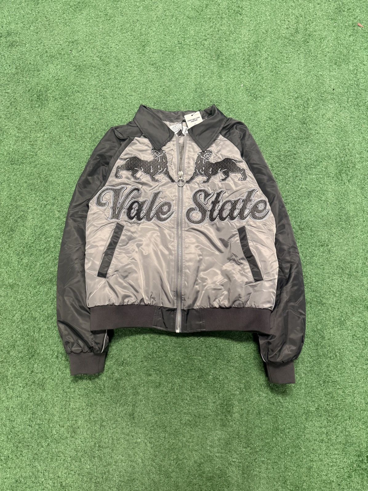 Vale Rare vale state embroidered bomber jacket Size US S / EU 44-46 / 1 - 1 Thumbnail
