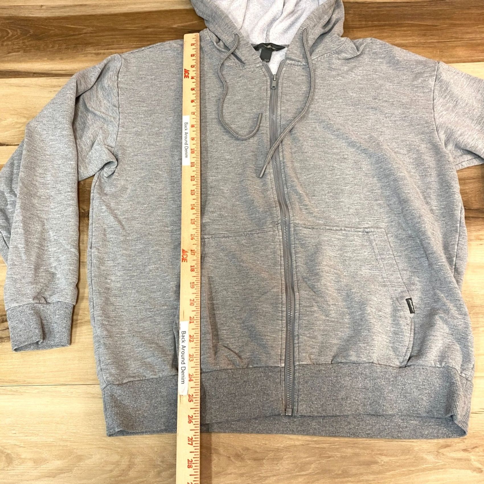 Eddie Bauer Eddie Bauer Mens Full Zip Hoodie Heather Gray Viscose Blend Sweatshirt Large Size US L / EU 52-54 / 3 - 4 Thumbnail