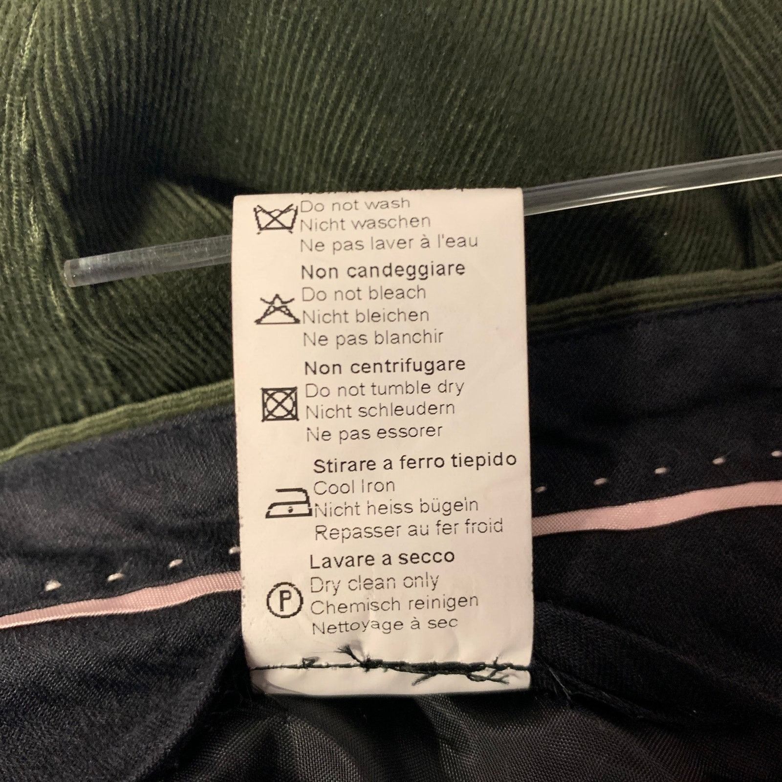 Paul Smith PAUL SMITH 36 Green Corduroy Straight Casual Pants Size US 36 / EU 52 - 5 Thumbnail
