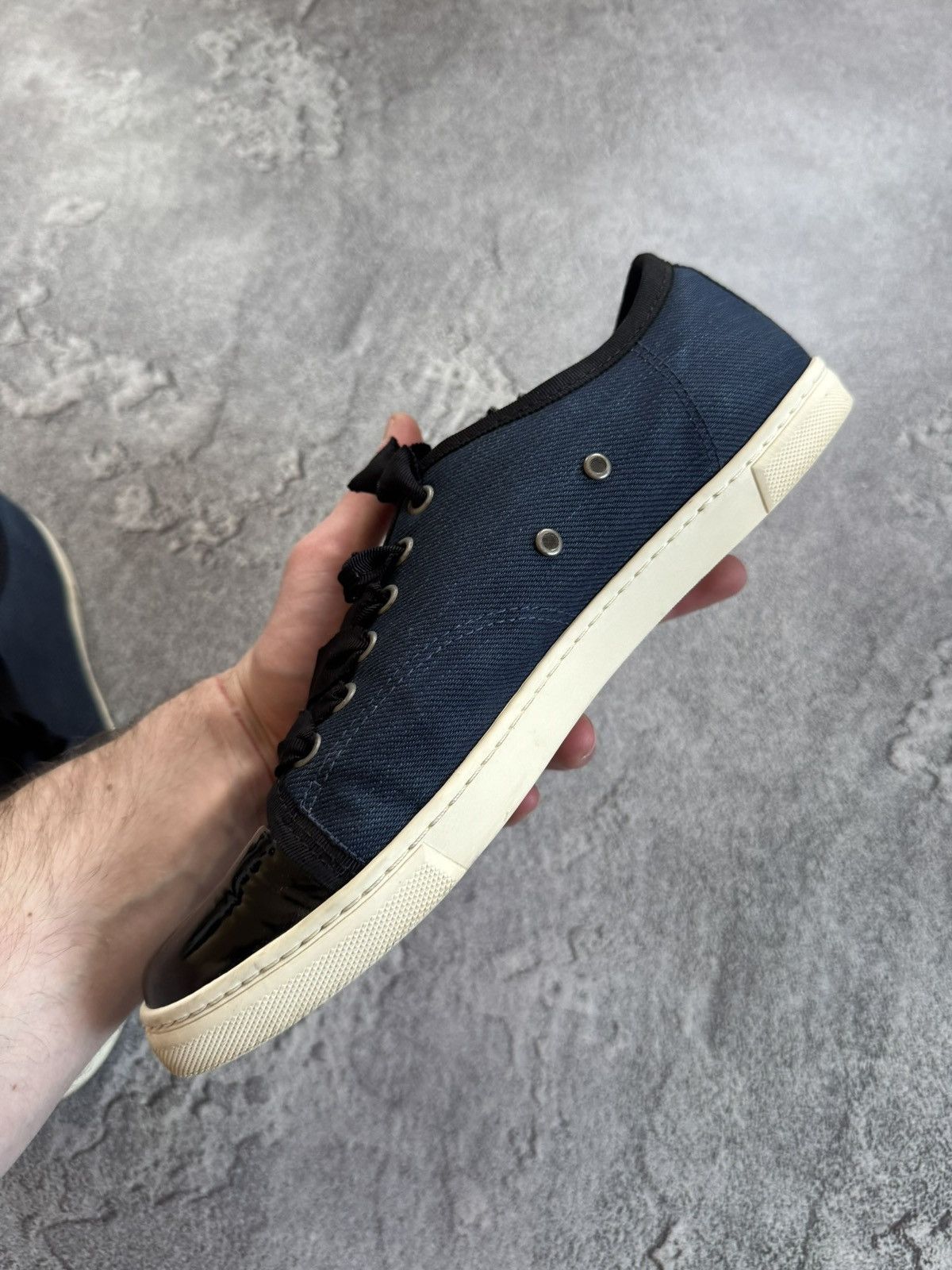 Lanvin Lanvin 40size casual luxury low top sneakers shoes Size US 7 / EU 40 - 12 Thumbnail