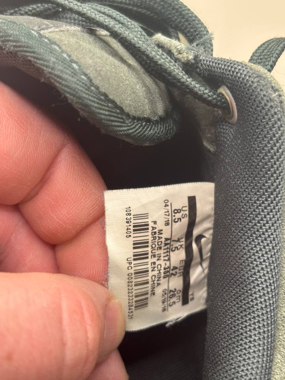 Nike Nike Air Force 1 Low Suede "Outdoor Green" Gum Sole Size US 8.5 / EU 41-42 - 12 Thumbnail