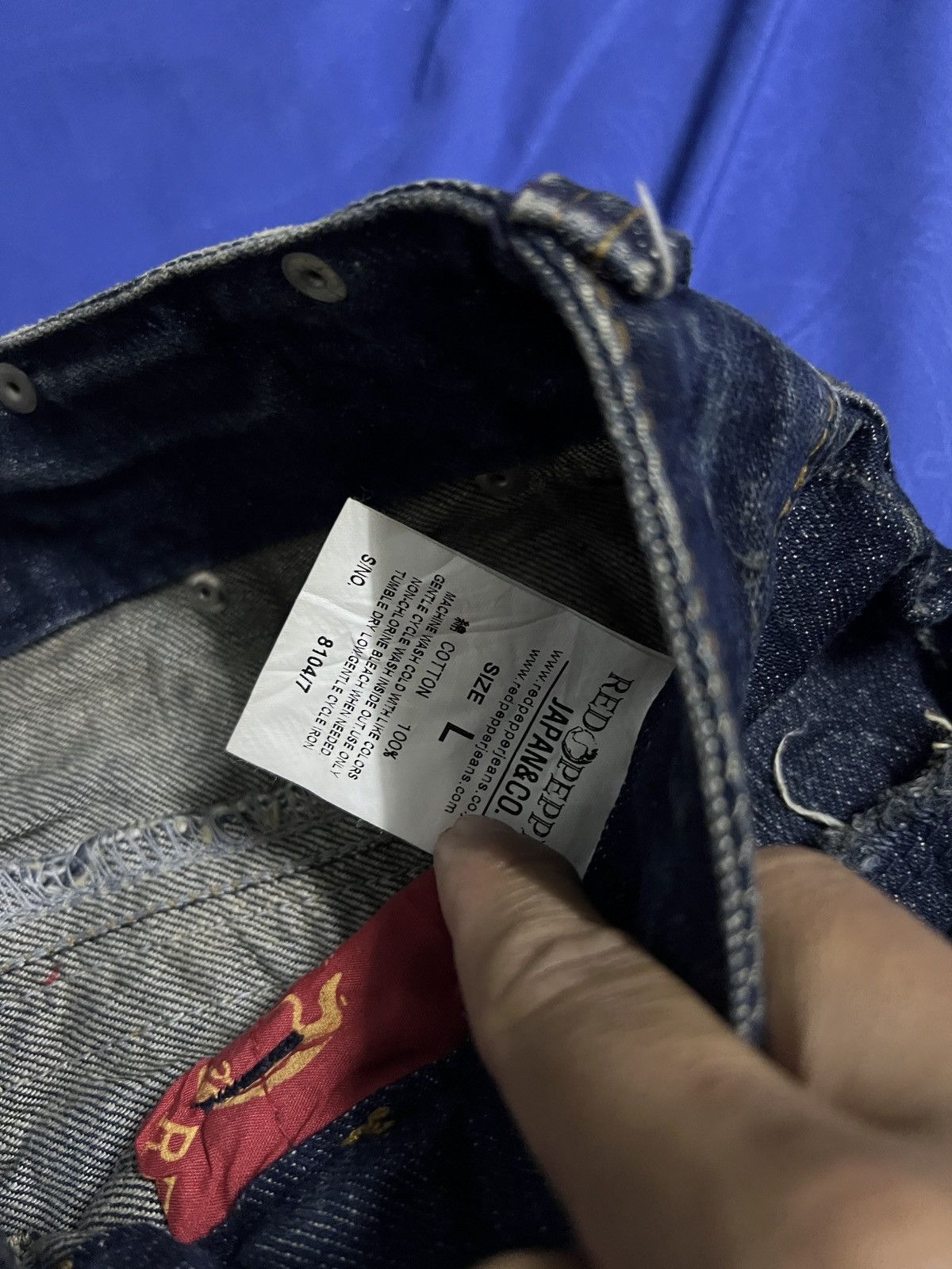 Designer × Japanese Brand REDPEPPER FLARED JEANS JAPANESE BRAND DENIM Size US 34 / EU 50 - 18 Thumbnail