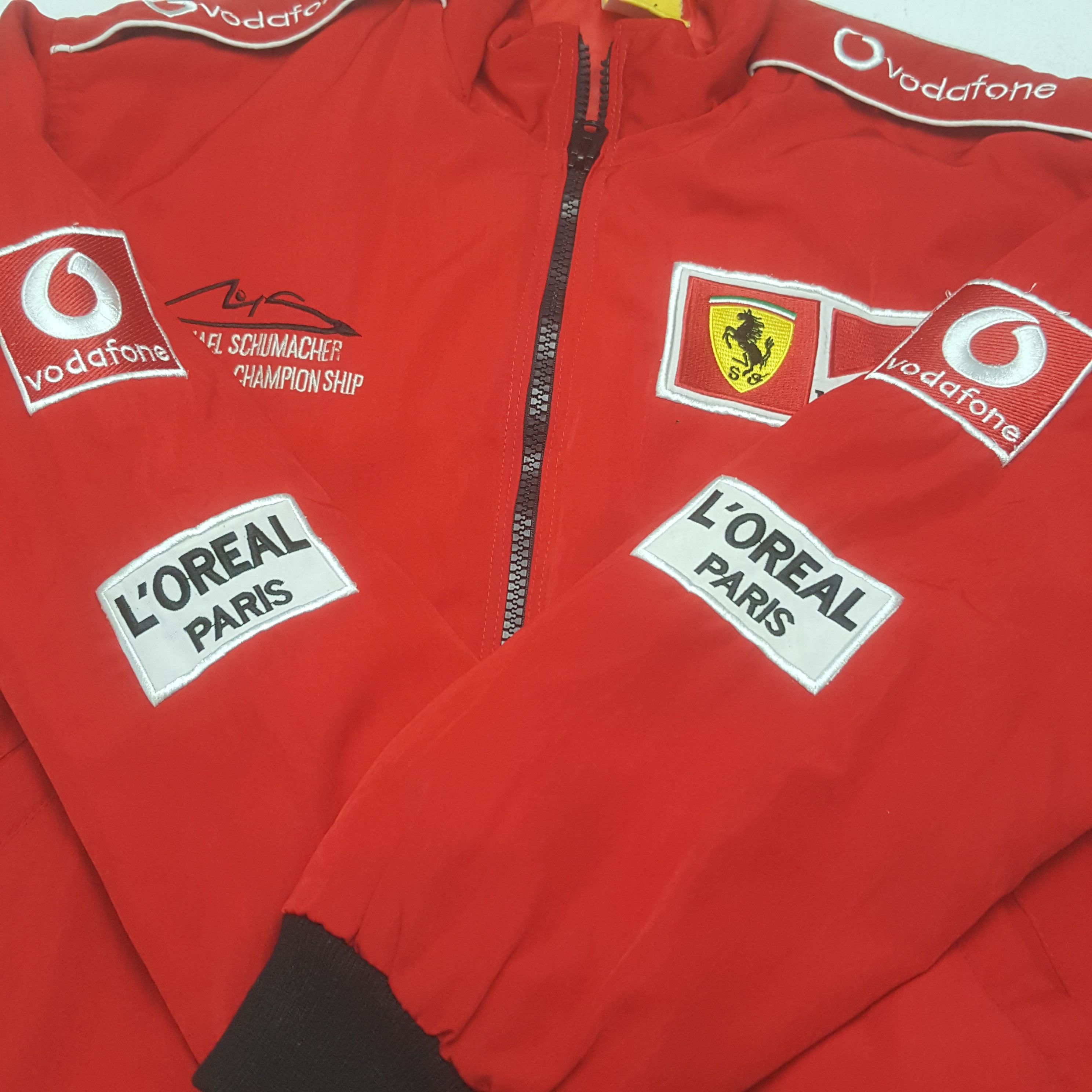 Ferrari Vintage Ferrari Marlboro Racing Worker Suit Jacket Size US M / EU 48-50 / 2 - 8 Thumbnail