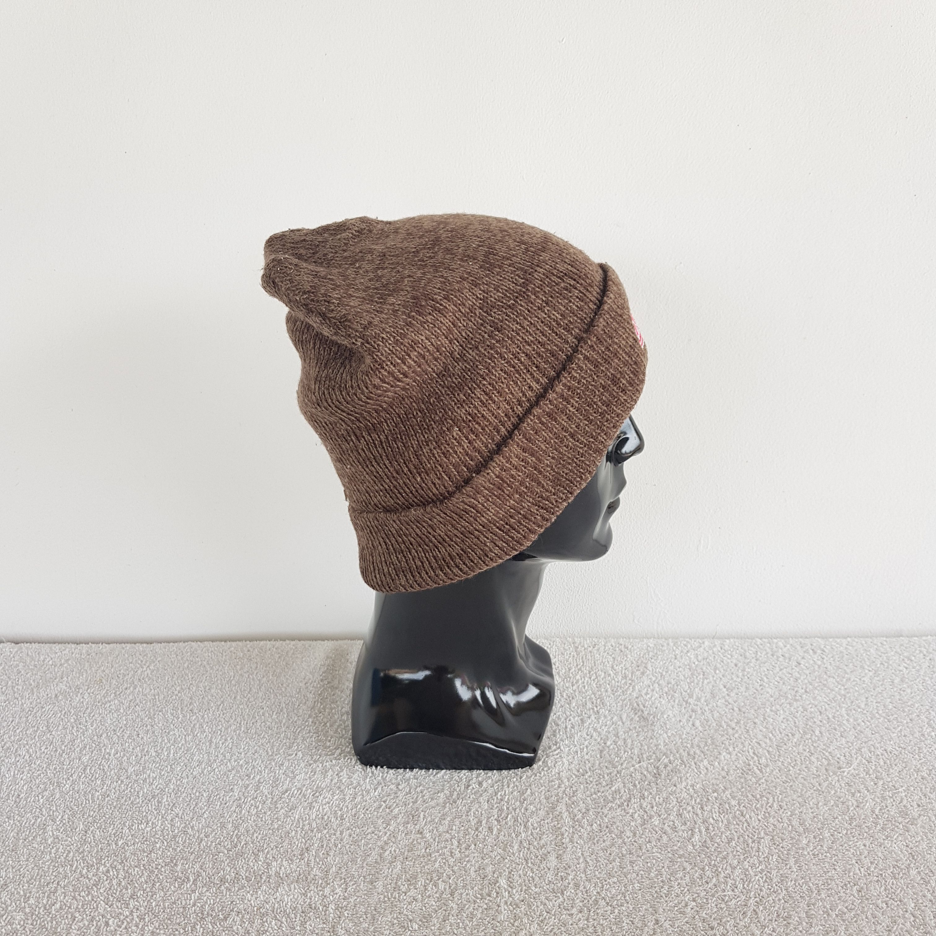 Coleman Vintage Coleman Beanie Outdoor Ribbed Knit Snow Caps Hats. Size ONE SIZE - 3 Thumbnail
