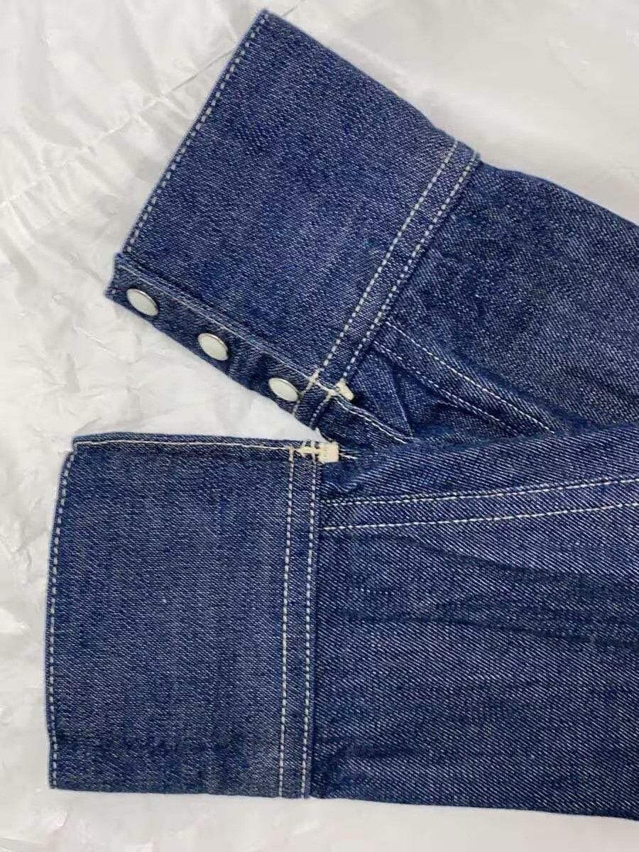 Visvim Visvim Social Sculpture Shirt Denim One Wash indigo western Size US S / EU 44-46 / 1 - 6 Thumbnail