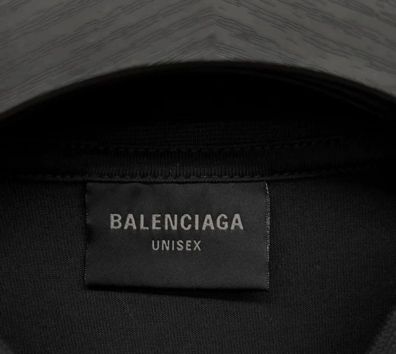 Balenciaga Balenciaga 25 Latest Crown Washed Old Short Sleeve Size US S / EU 44-46 / 1 - 4 Thumbnail