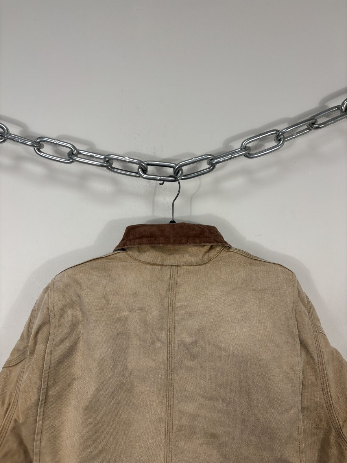 Carhartt Vintage 90s Carhartt Made In USA Faded Boxy Cropped Jacket Size US L / EU 52-54 / 3 - 19 Thumbnail