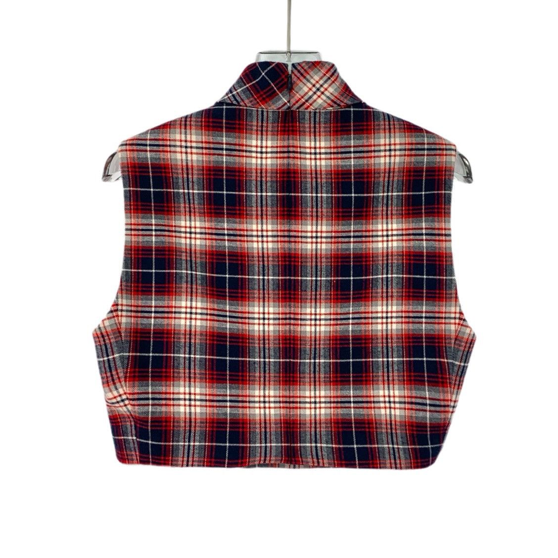 Celine Celine Colorblocked Checkered Cotton Sleeveless Vest Size S / US 4 / IT 40 - 2 Thumbnail