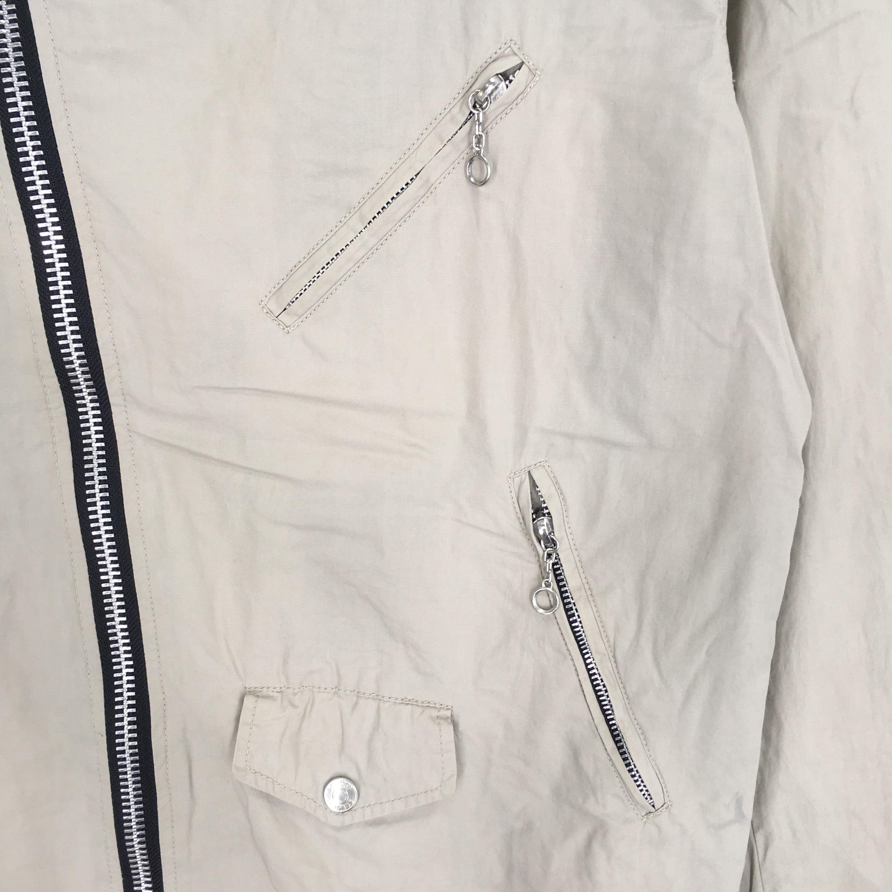 Tripp NYC Vintage 90's Schott Perfecto NYC Gray Jacket - 1848 Size US S / EU 44-46 / 1 - 6 Thumbnail