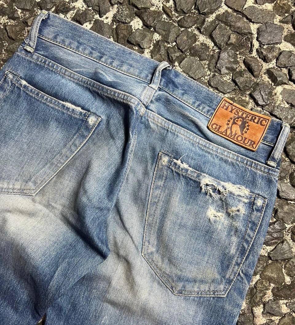 Hysteric Glamour Hysteric Glamour - Studded Tattered Denim Size US 30 / EU 46 - 6 Thumbnail