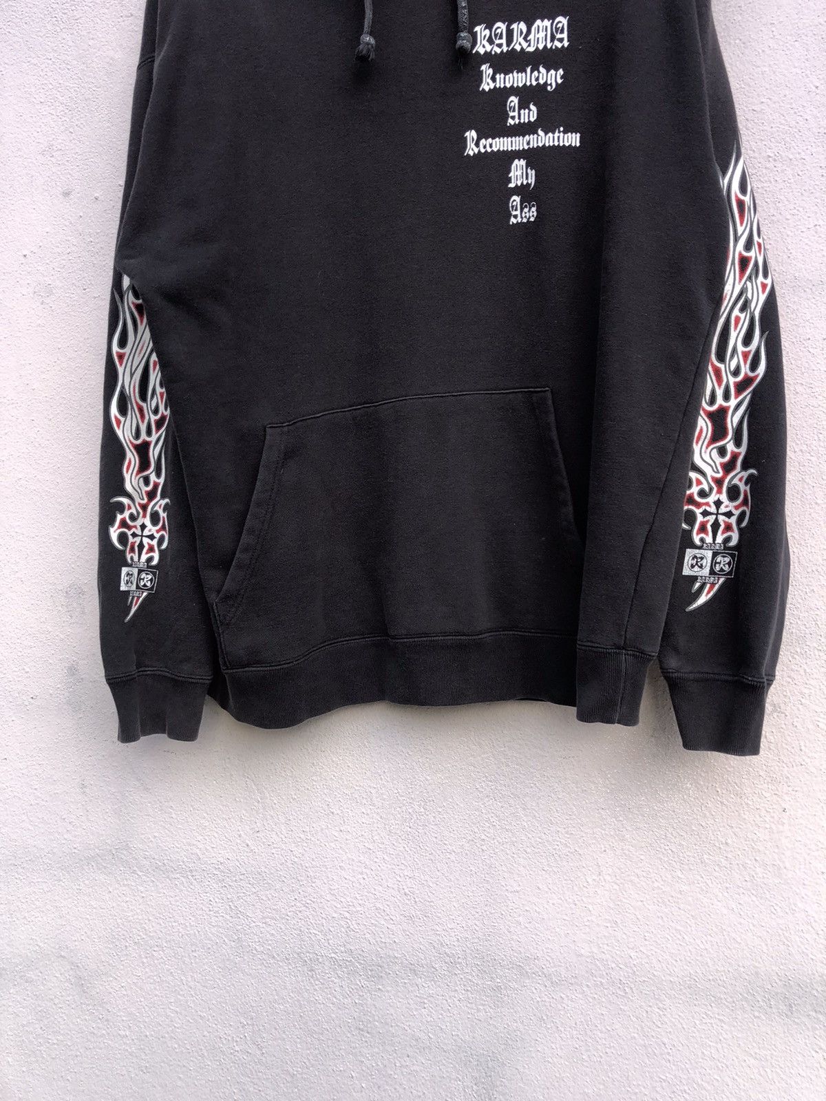 Japanese Brand Karma Flame Hoodie Logo Size US L / EU 52-54 / 3 - 5 Thumbnail