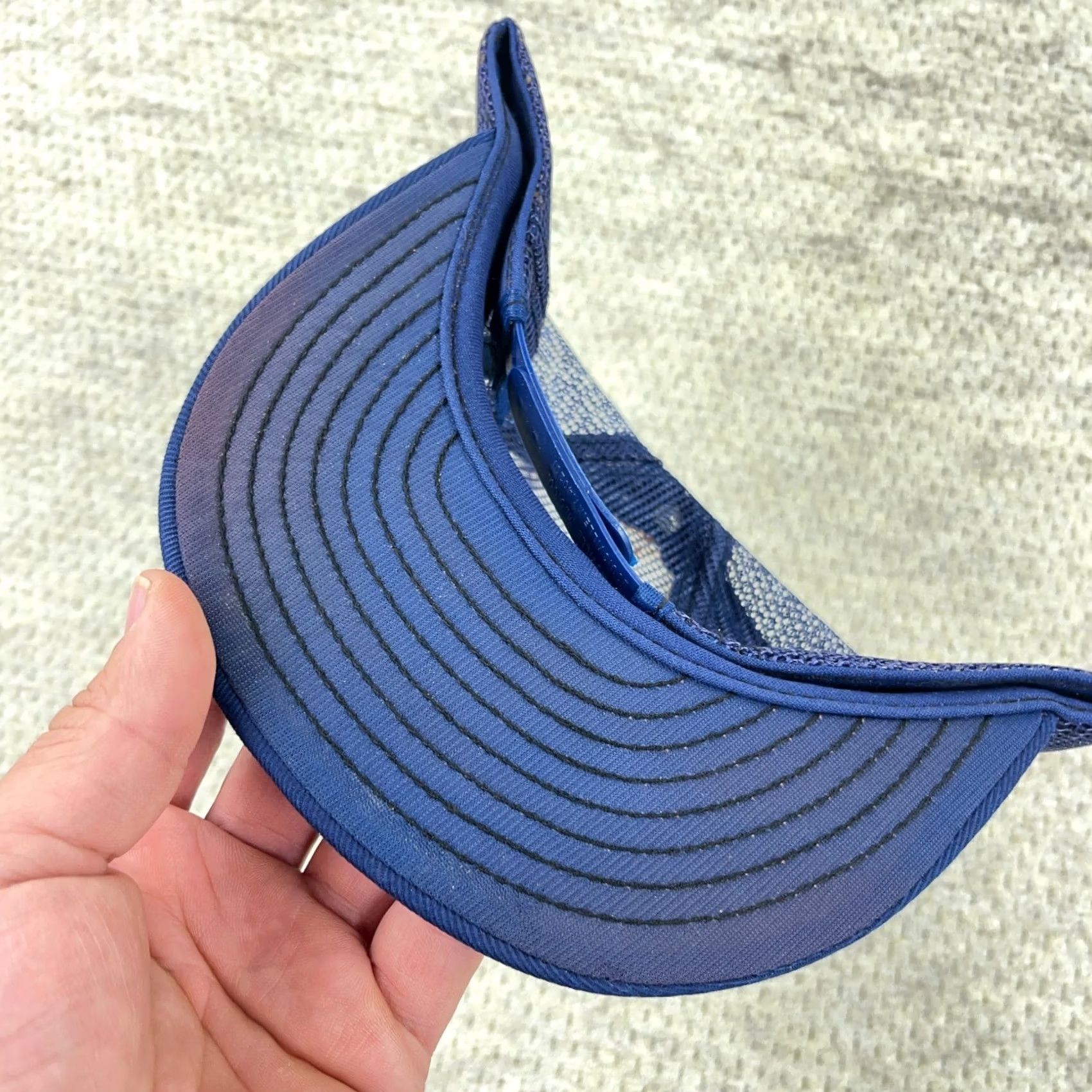 Vintage VINTAGE Louisville MFG Hat Mens Adjustable Blue Trucker Cap Made USA 80s Ashland Pertrolium Oil Size ONE SIZE - 4 Thumbnail