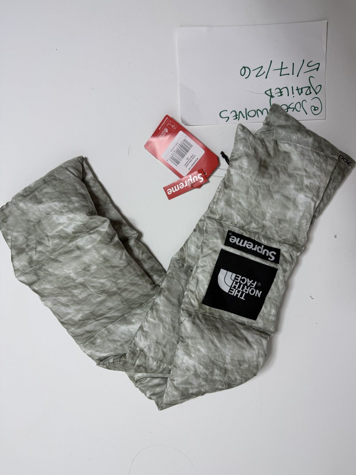 Supreme Supreme x The North Face RTG Fleece Gloves AND SCARF Size ONE SIZE - 4 Thumbnail