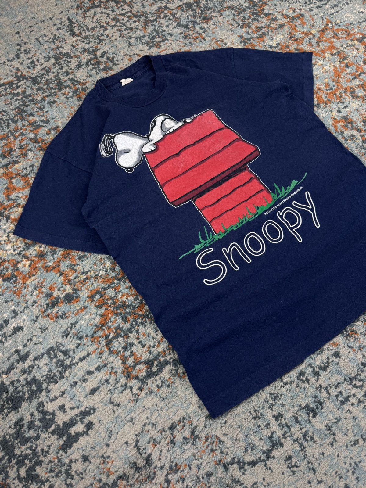 Vintage Vintage 90s Peanuts Snoopy cartoon graphic tee Size US L / EU 52-54 / 3 - 2 Thumbnail