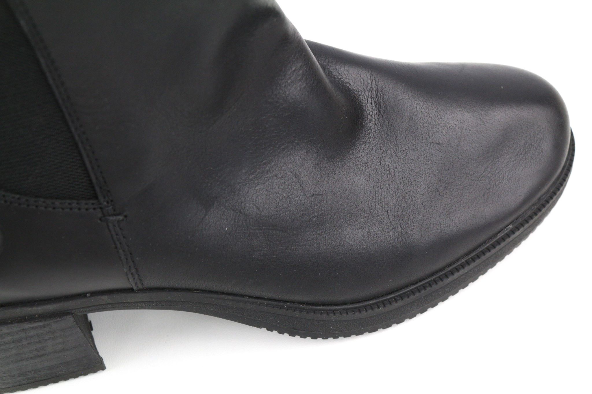 Timberland A25B1 UK6/UK7 Black Leather Heel ReBOTL 80872 Size US 6.5 / IT 36.5 - 12 Thumbnail