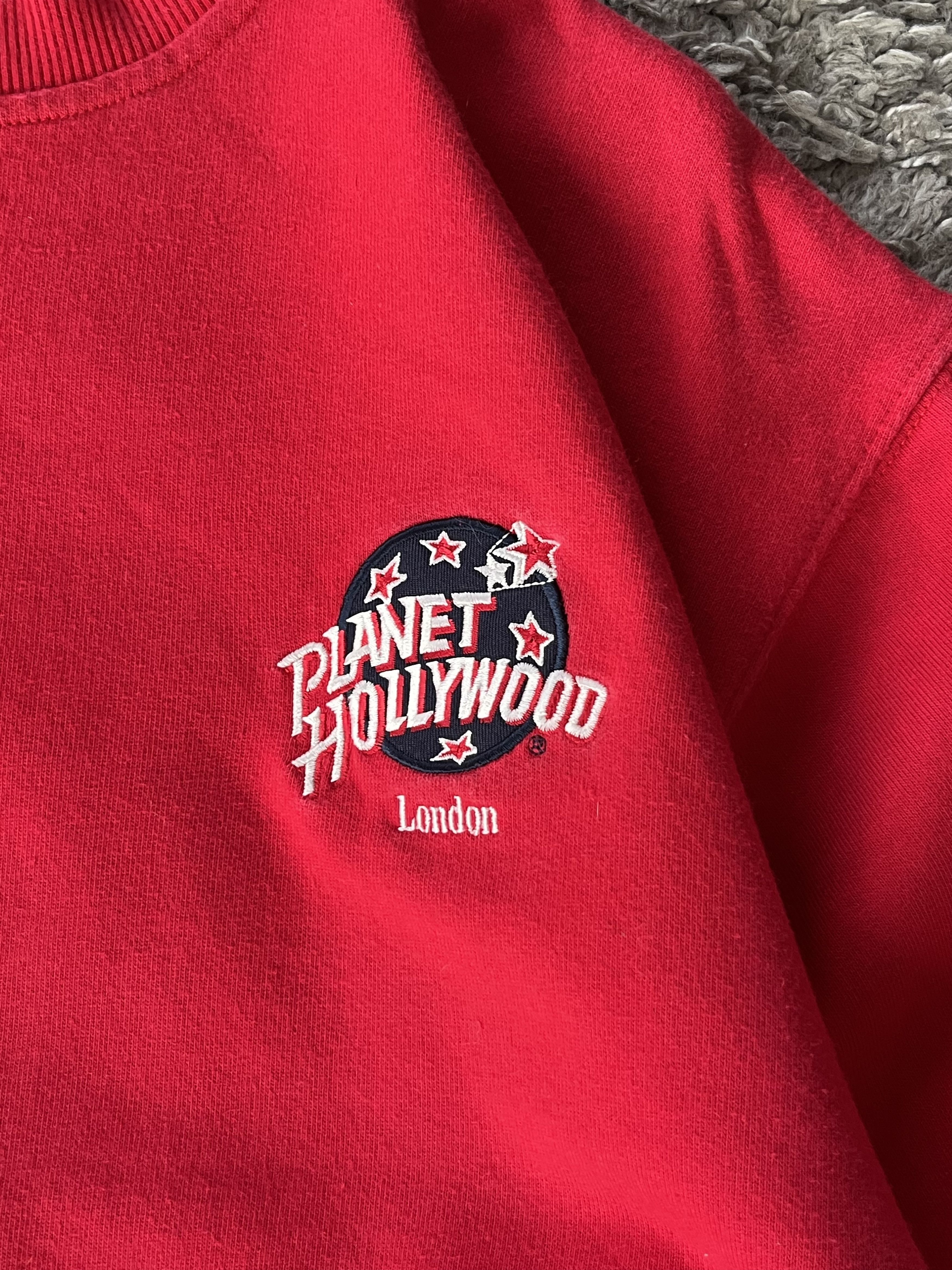 Planet Hollywood Vintage Sweatshirt Planet Hollywood LONDON 1991 Y2K Style Size US L / EU 52-54 / 3 - 5 Thumbnail