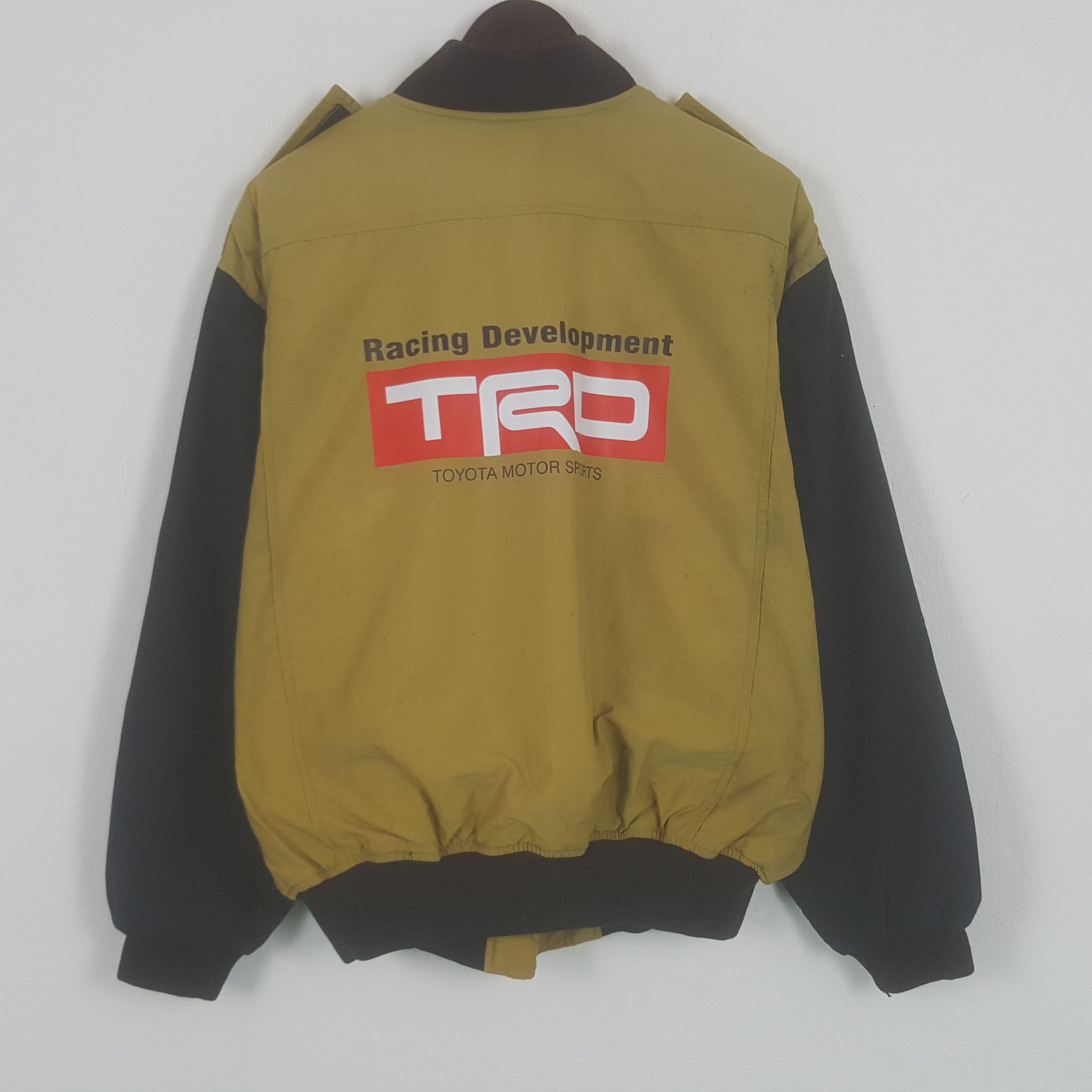 Japanese Brand × Vintage Vintage TRD Racing Development Custom Toyota Bomber Jacket Size US L / EU 52-54 / 3 - 1 Thumbnail