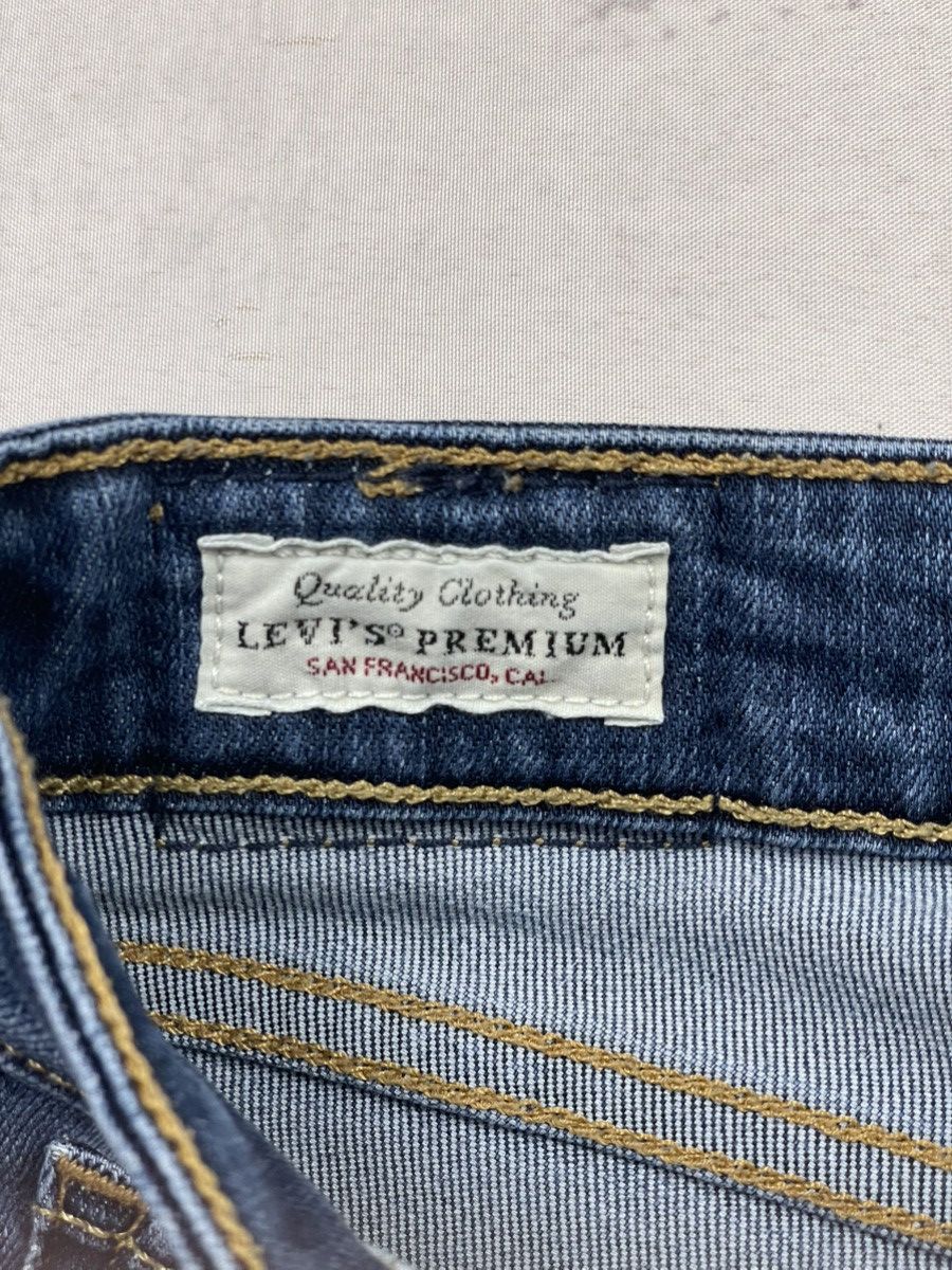 Levi's Levi’s (Women’s) 715 Bootcut Jeans W26 L28 Slim Navy Blue Size 26" / US 2 / IT 38 - 5 Thumbnail