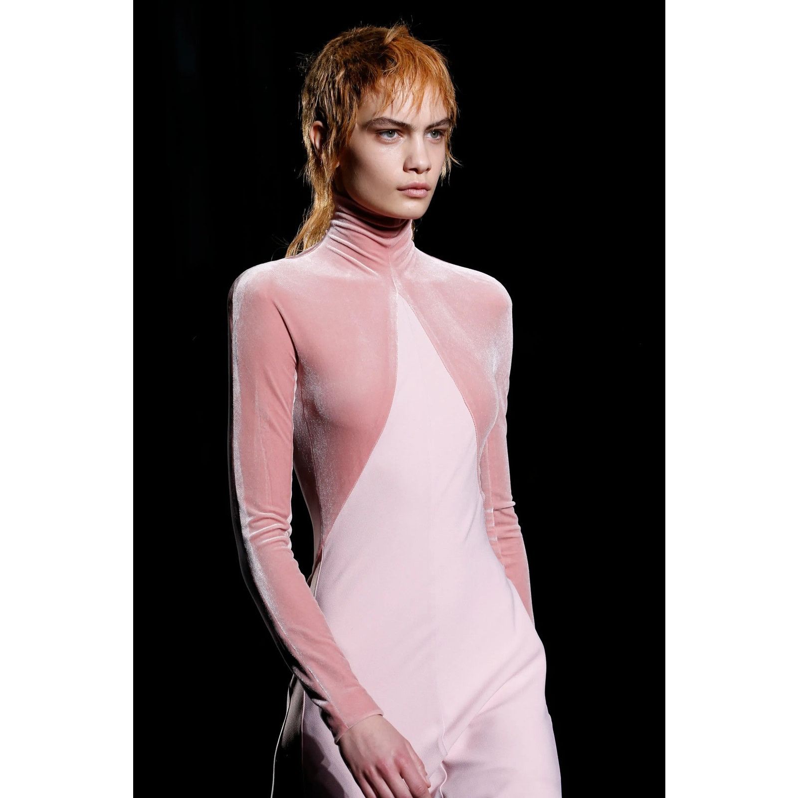 Haider Ackermann FW18 Turtleneck Rose Dress Size S / US 4 / IT 40 - 6 Thumbnail