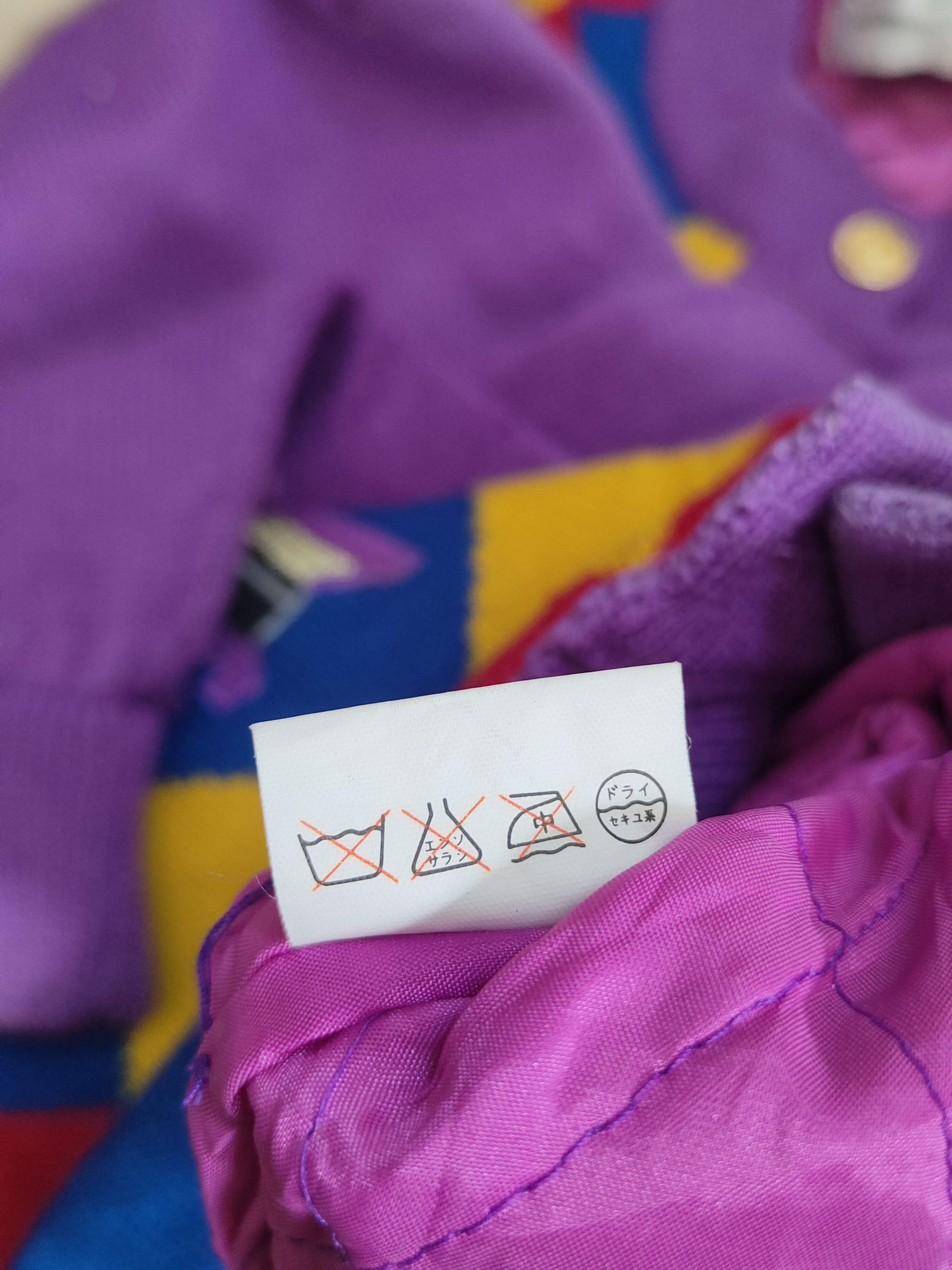 Vintage Bonheur Purple clown Knitwear Cardigan #W1813 Size US M / EU 48-50 / 2 - 18 Thumbnail