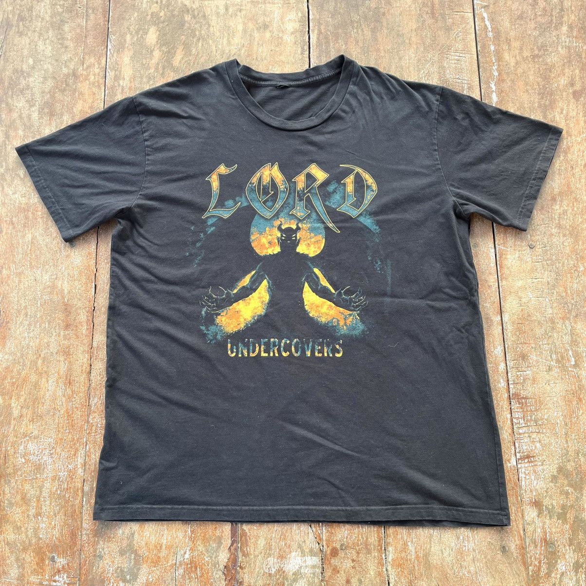 Vintage Thrashed Faded LORD Metal Band Rare T Shirt