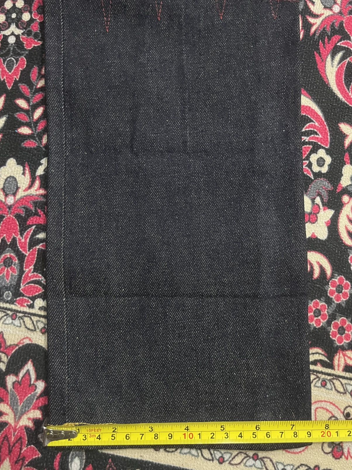 Christopher Nemeth ⚡️Designer⚡️Christopher Nemeth Deconstructed Raw Indigo Jeans Size US 30 / EU 46 - 14 Thumbnail