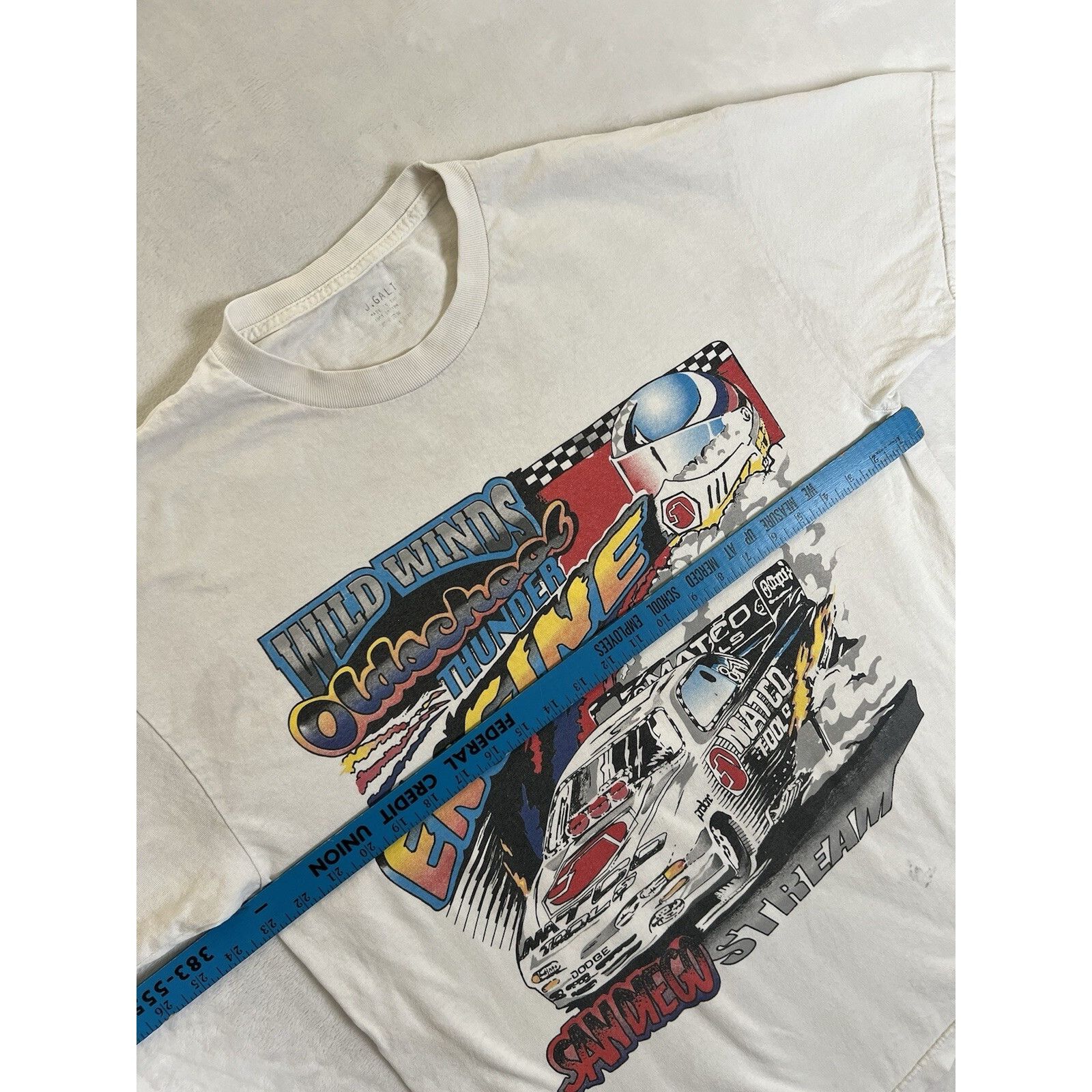 Other Vintage NHRA Drag Race “San Diego Stream” T-Shirt Size XL Ma Size US XL / EU 56 / 4 - 8 Thumbnail