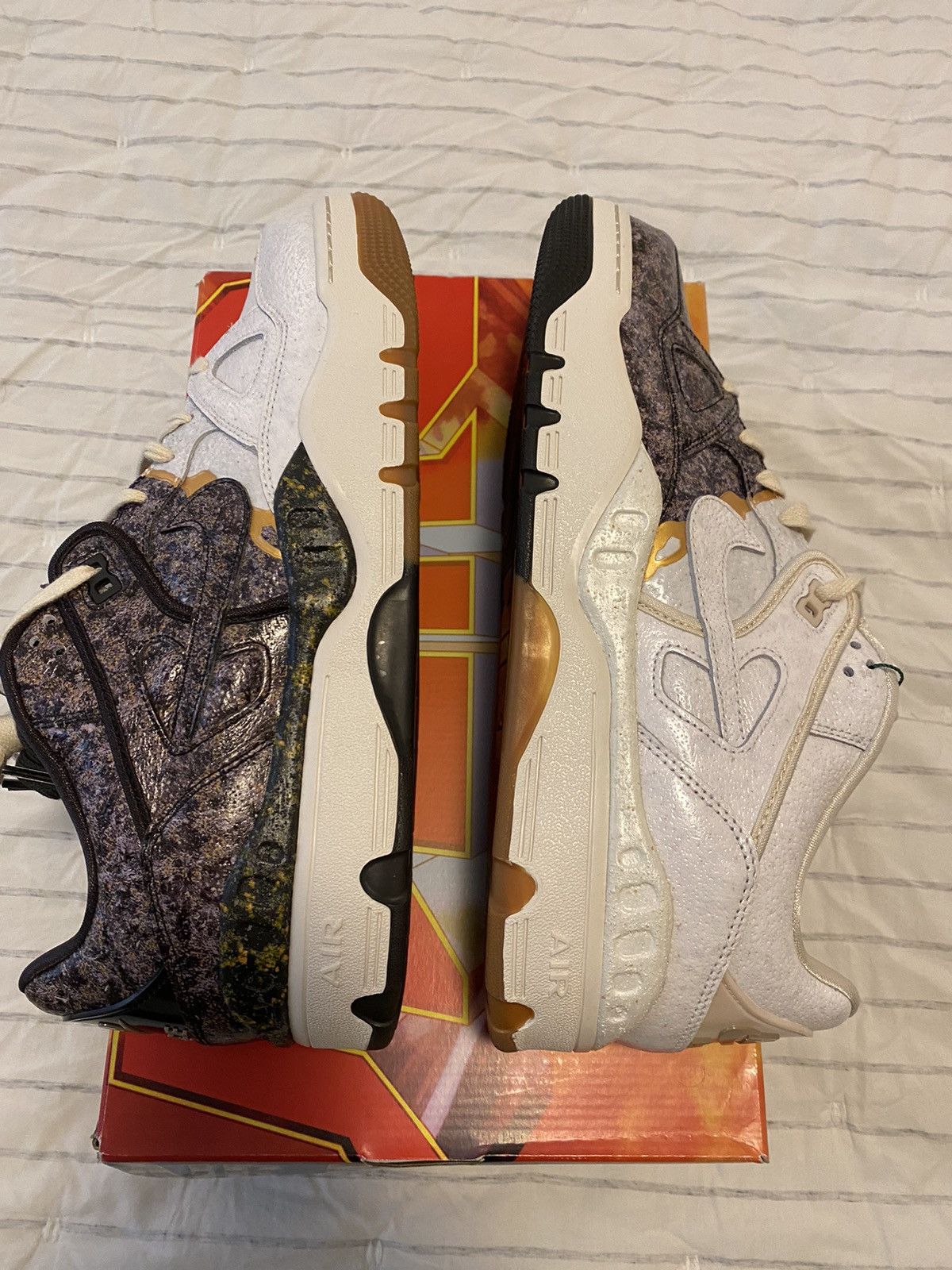 Nike Nike x Nigo Air Force 3 Kintsugi Phantom Sz13 Brand New Size US 13 / EU 46 - 13 Thumbnail