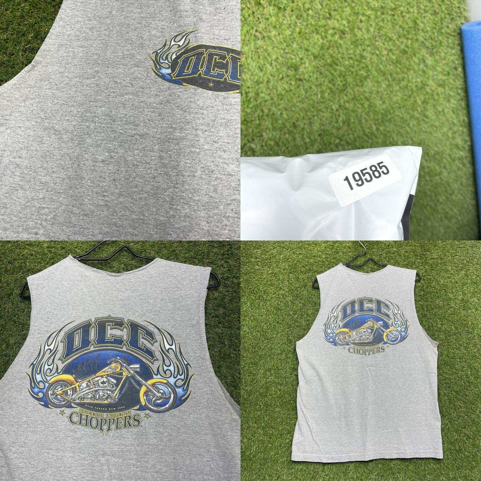 Vintage Orange County Choppers Shirt Mens Large OCC Motorcycle Biker Tank Top Chopper Size US L / EU 52-54 / 3 - 8 Thumbnail