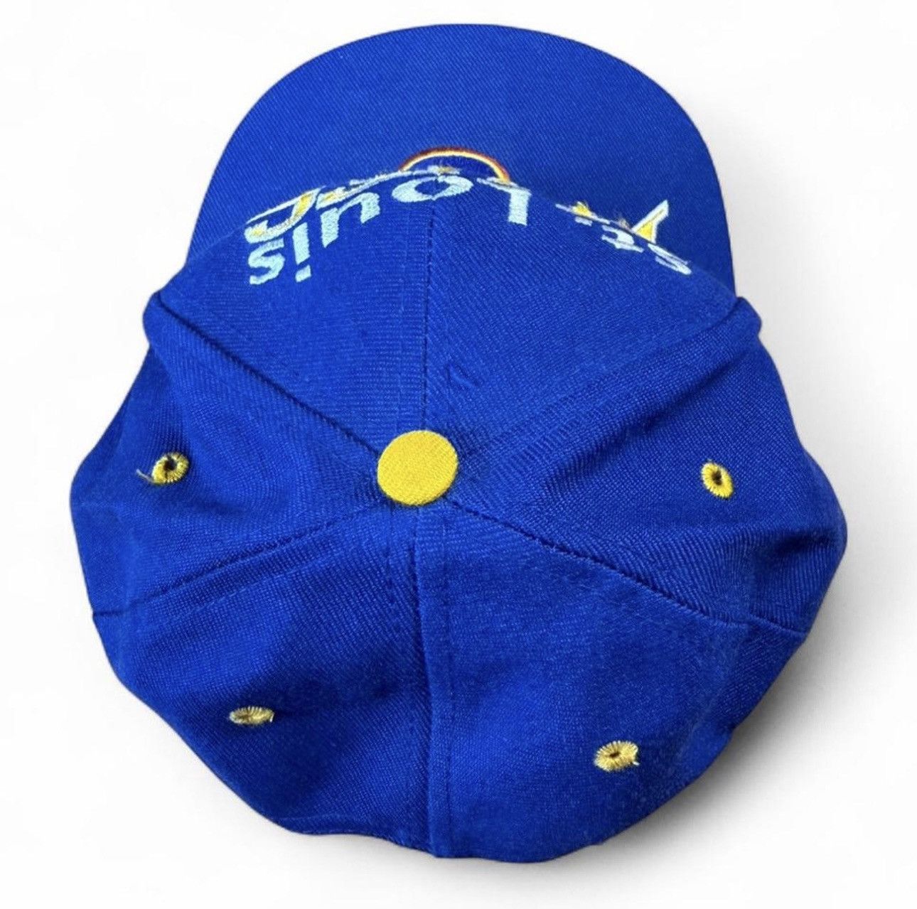 NHL Rare 90s NHL St. Louis Blues "The Game" Big Logo Snapback Size ONE SIZE - 4 Thumbnail
