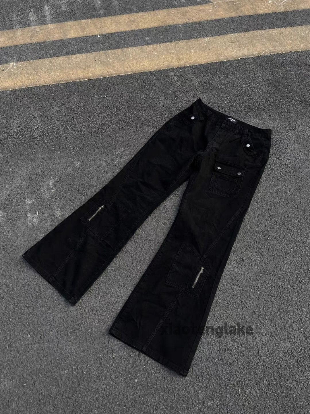 Designer × Vintage utility military outdoor flared cargo yuppie punk pants Size US 32 / EU 48 - 3 Thumbnail