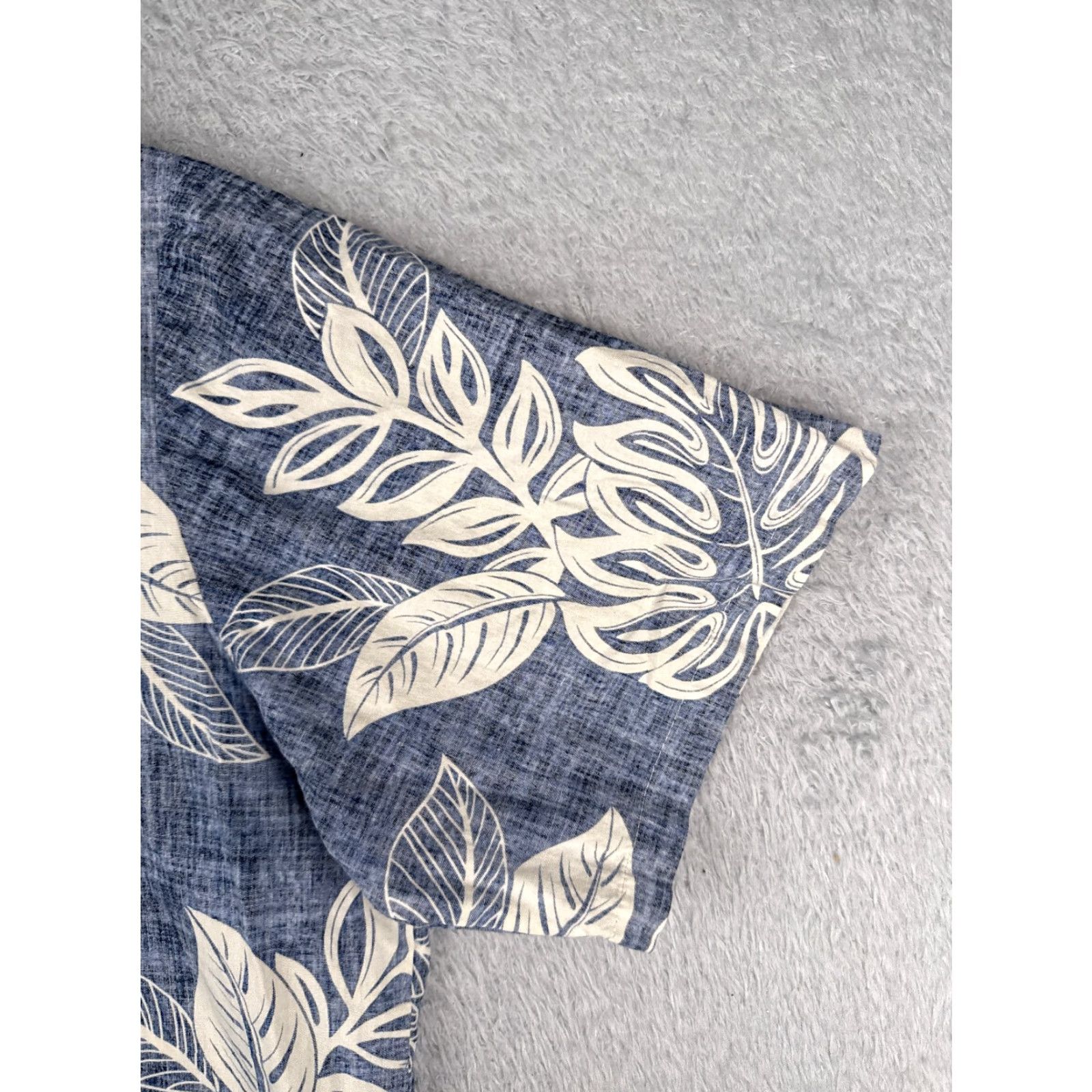 Vintage VINTAGE Skyline Shirt Men XL Blue Floral Button-Up Beach Theme 90s? Size US XL / EU 56 / 4 - 2 Thumbnail