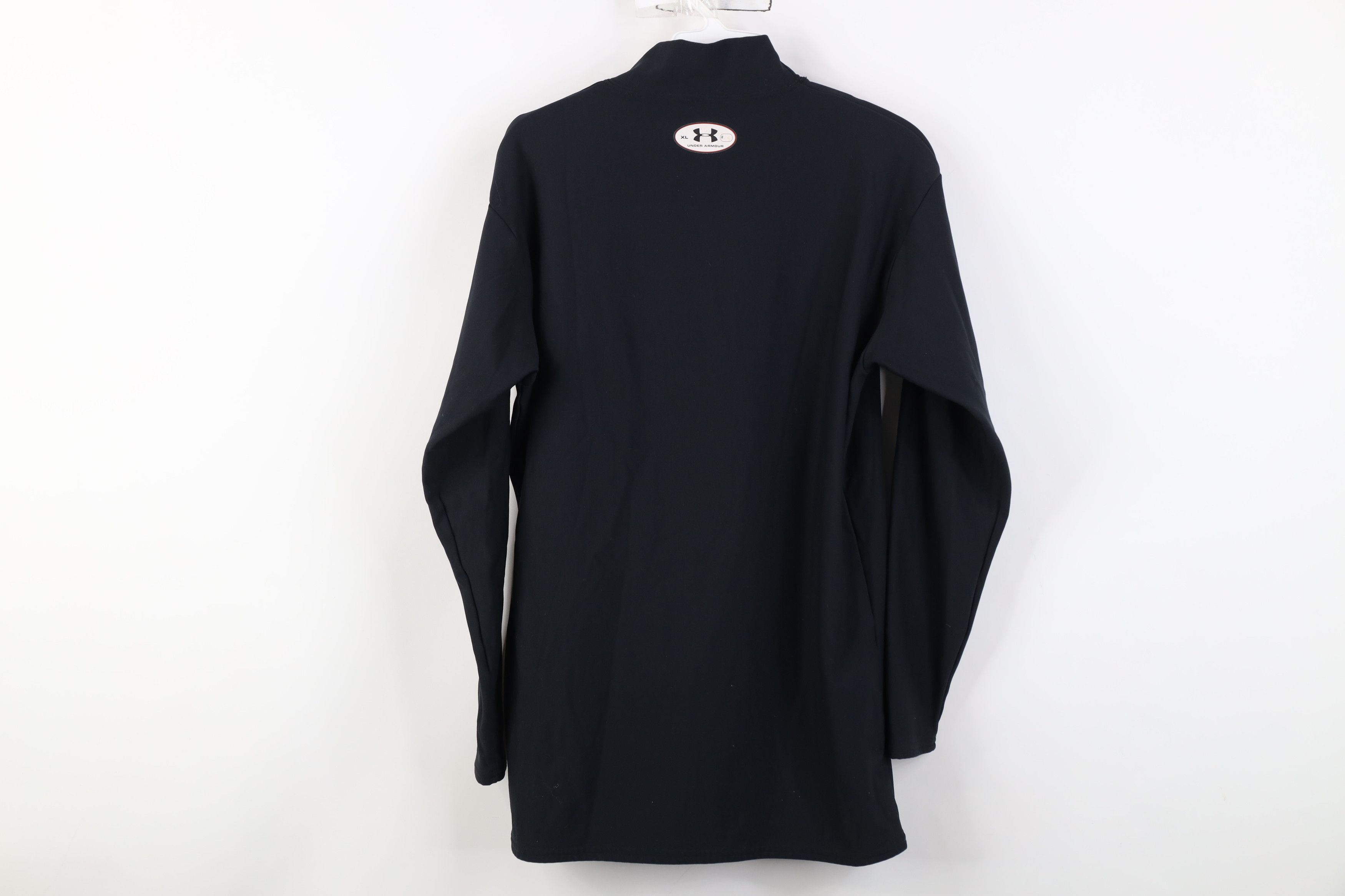 Under Armour Vintage Under Armour Compression Mock Neck T-Shirt Black USA Size US XL / EU 56 / 4 - 10 Thumbnail