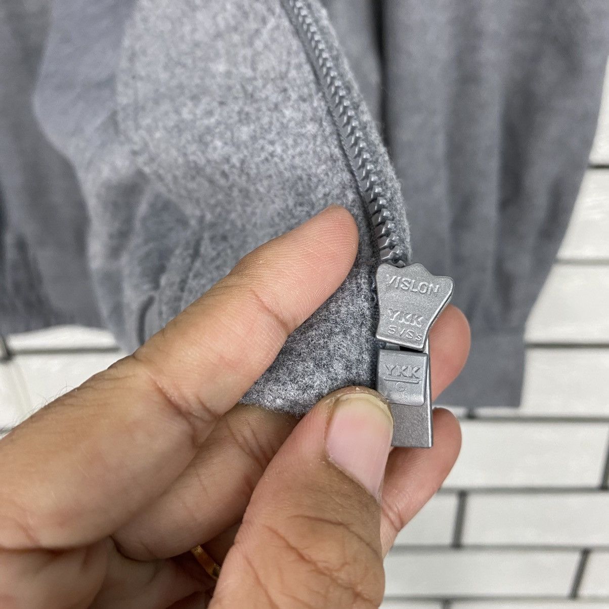 Japanese Brand 📌Vintage Wool Zipper Bomber Jacket Uniqlo Issey Miyake Size US L / EU 52-54 / 3 - 18 Thumbnail